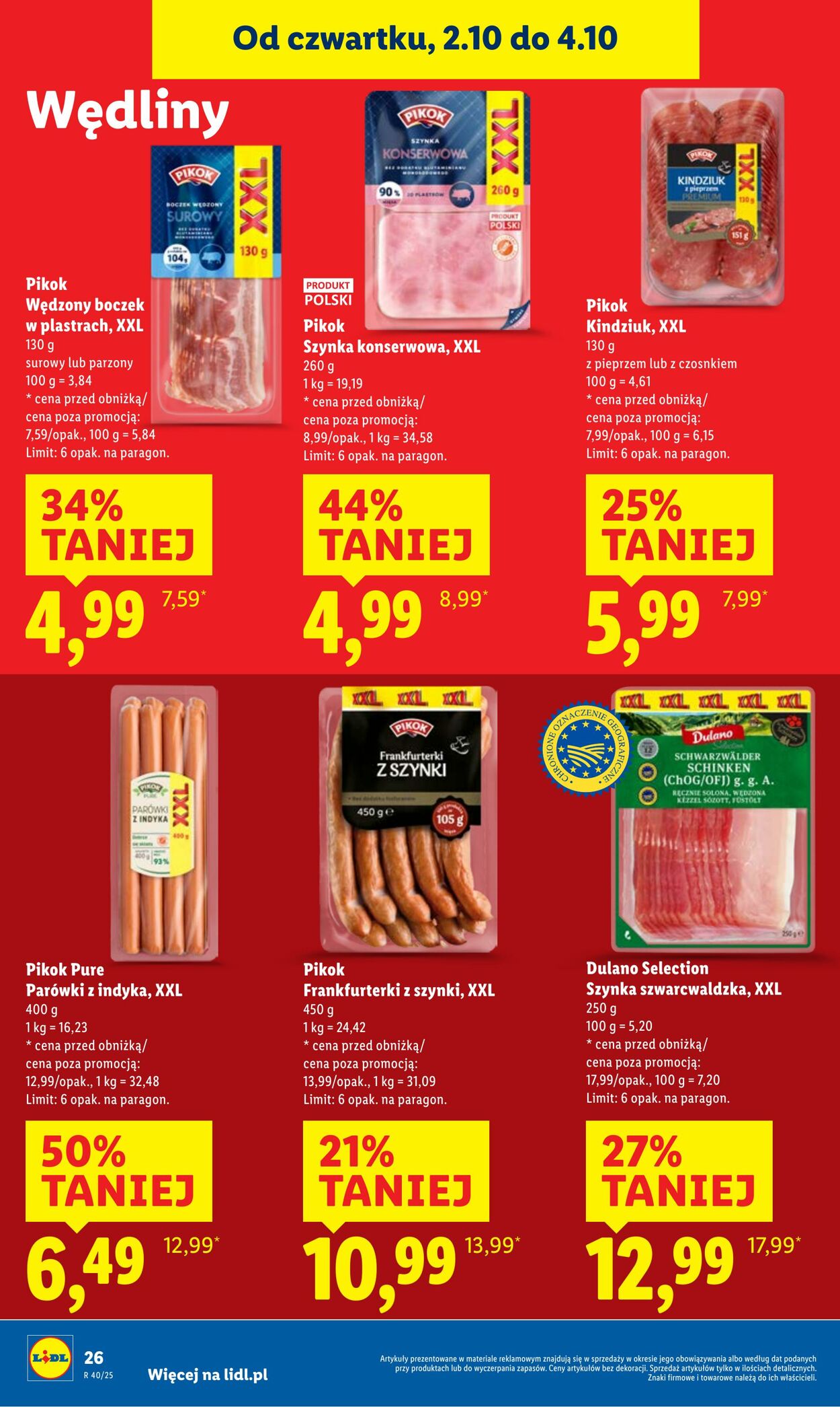 Gazetka Lidl 02.10.2025 - 04.10.2025