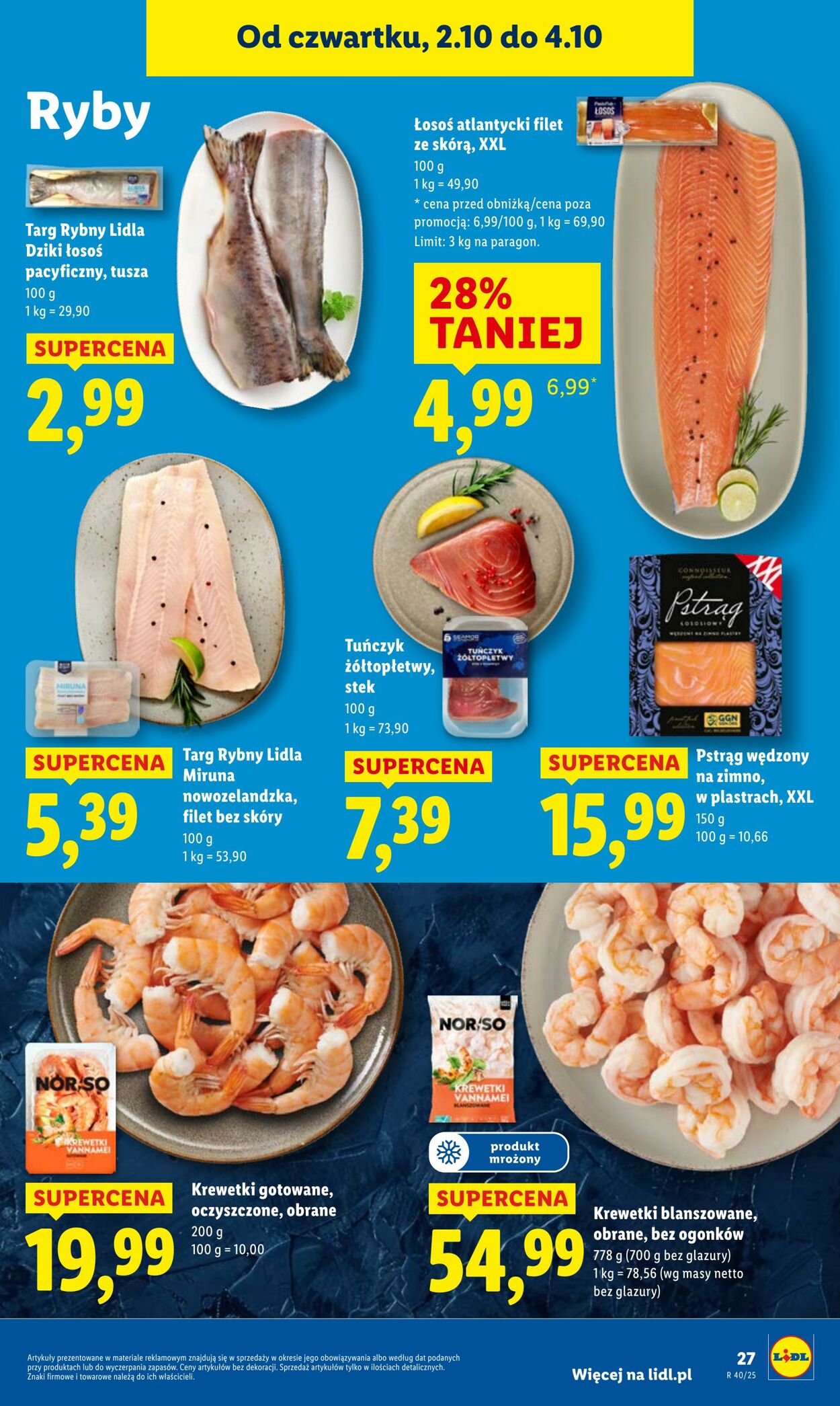 Gazetka Lidl 02.10.2025 - 04.10.2025
