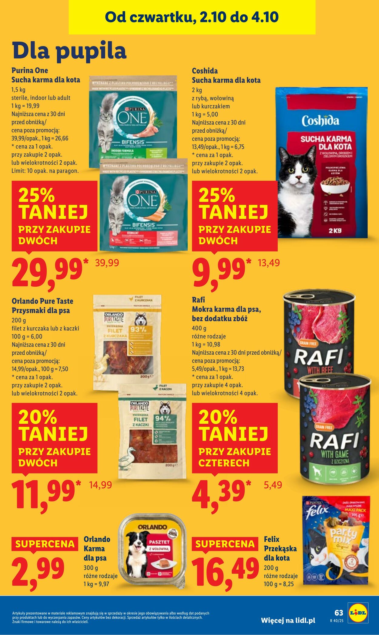Gazetka Lidl 02.10.2025 - 04.10.2025