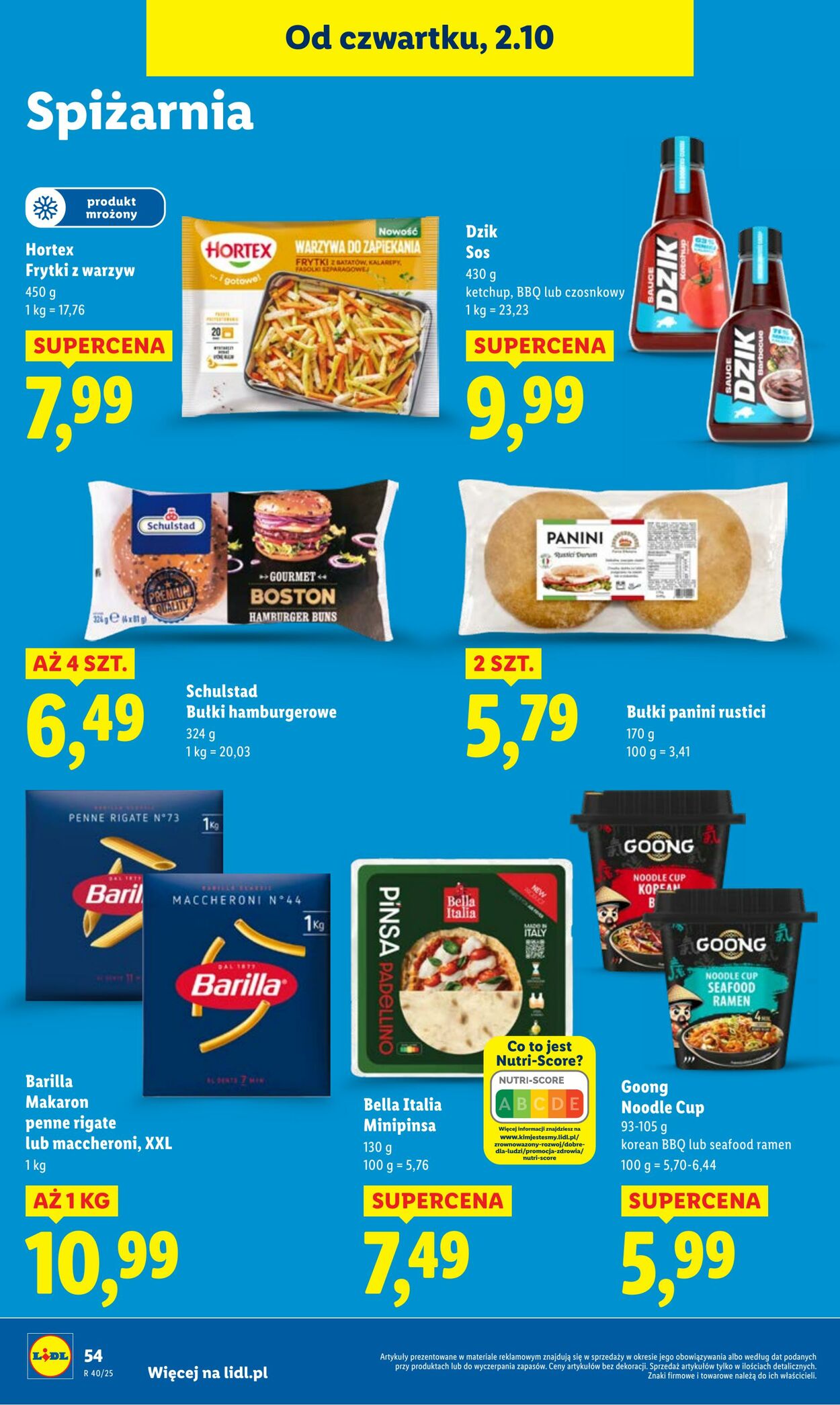 Gazetka Lidl 02.10.2025 - 04.10.2025