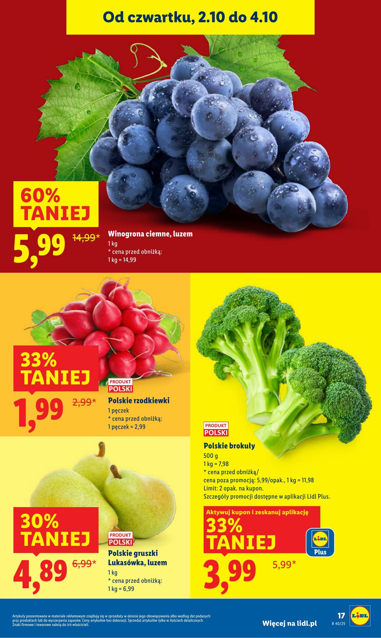 Gazetka Lidl 02.10.2025 - 04.10.2025