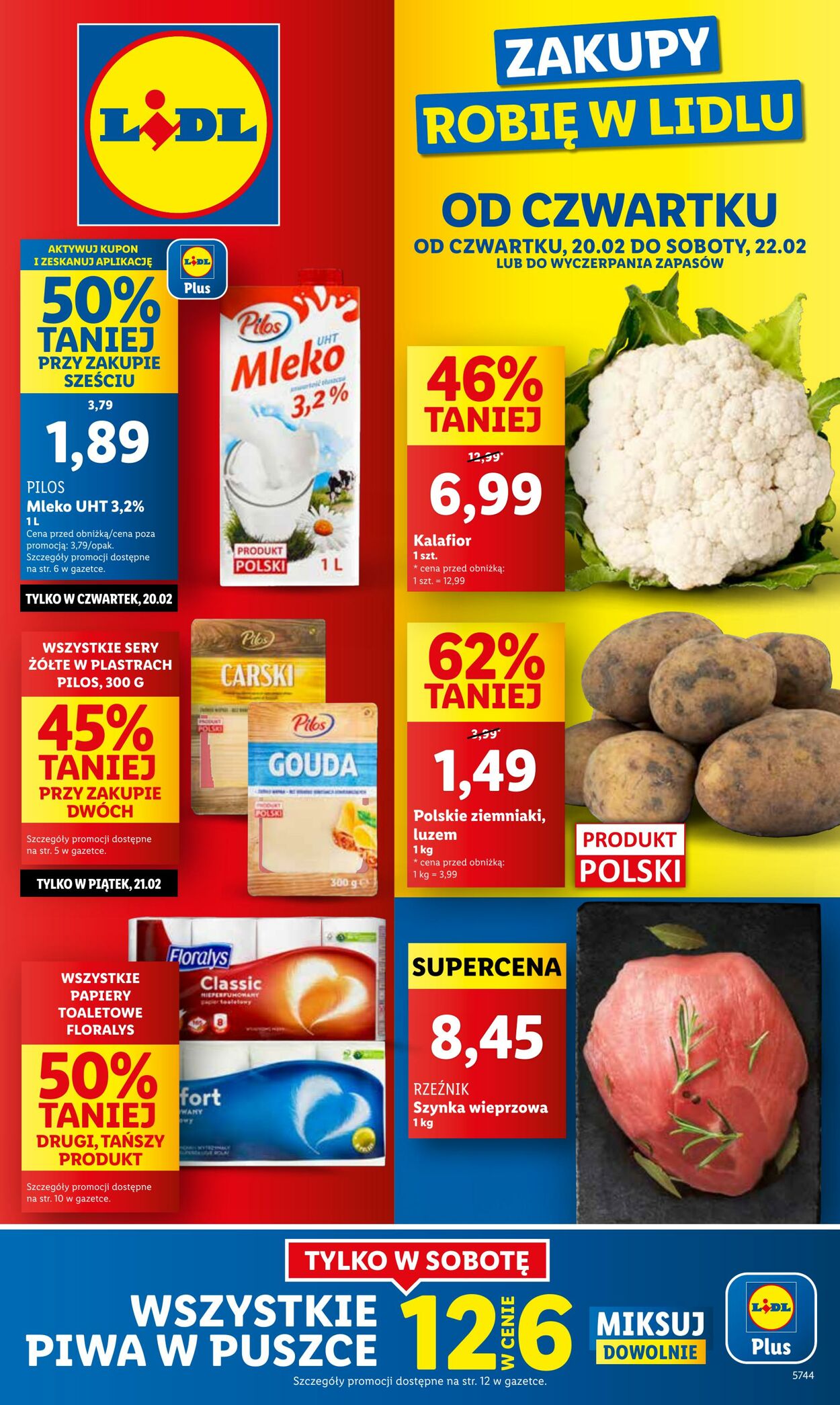 Gazetka Lidl - OFERTA WAŻNA OD 20.02 DO 22.02 20 lut, 2025 - 22 lut, 2025