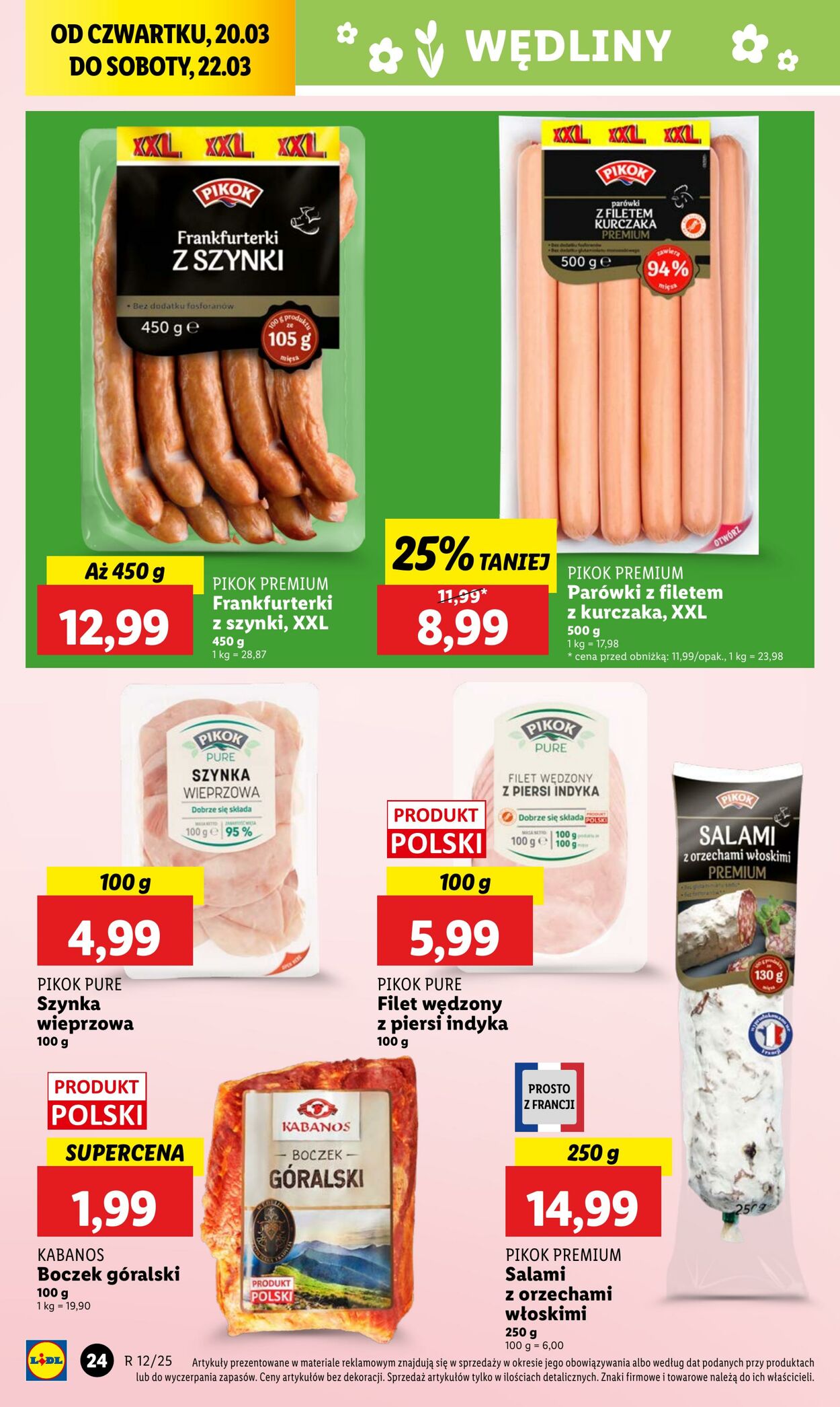 Gazetka Lidl 20.03.2025 - 22.03.2025