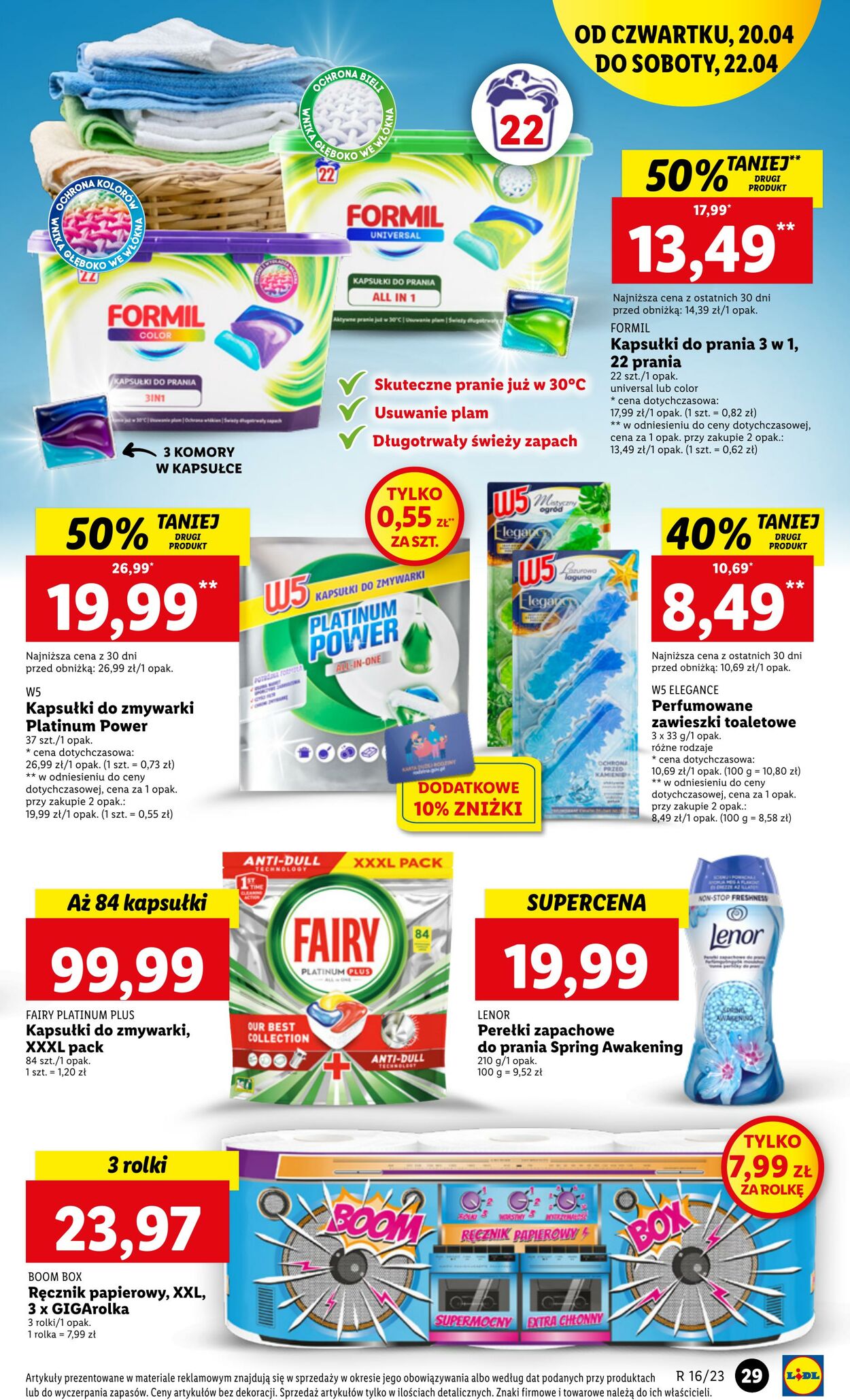 Gazetka Lidl 20.04.2023 - 22.04.2023