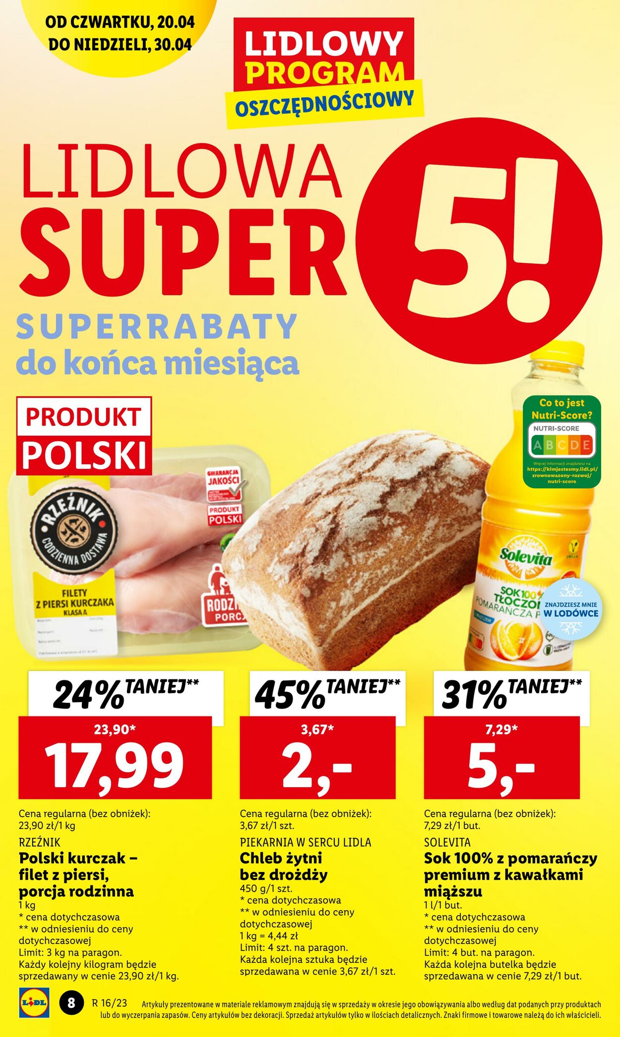 Gazetka Lidl 20.04.2023 - 22.04.2023