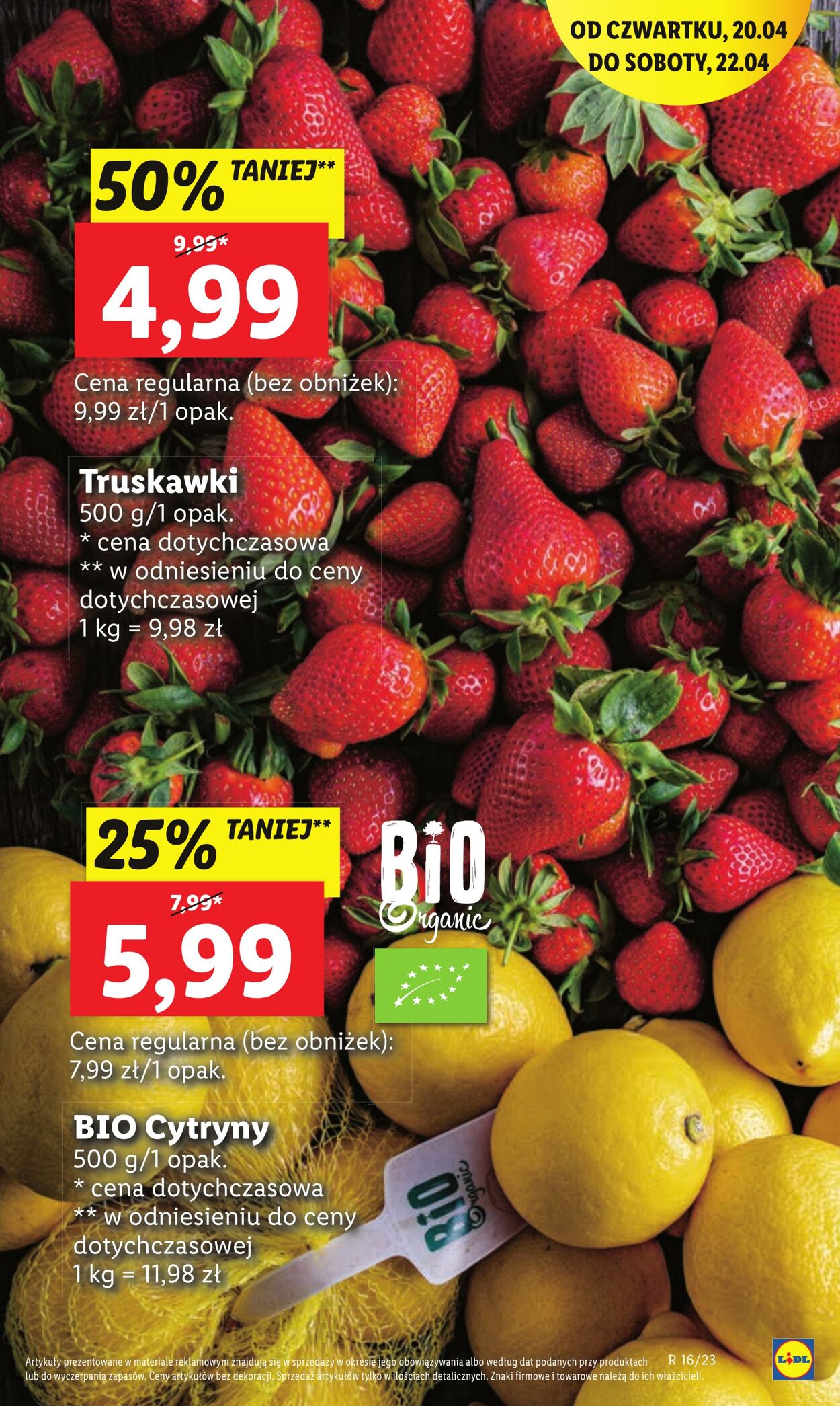 Gazetka Lidl 20.04.2023 - 22.04.2023