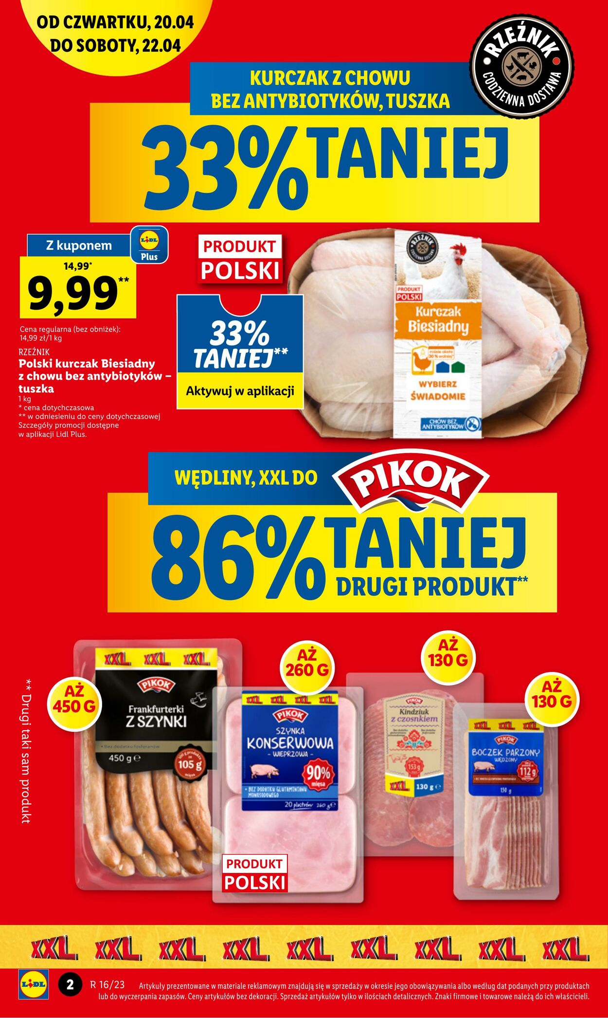 Gazetka Lidl 20.04.2023 - 22.04.2023