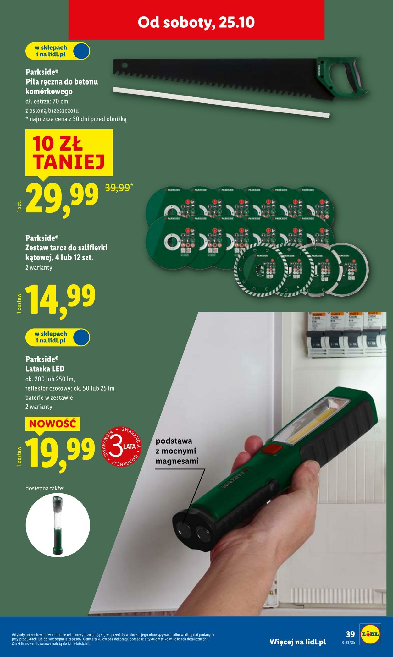 Gazetka Lidl 20.10.2025 - 25.10.2025