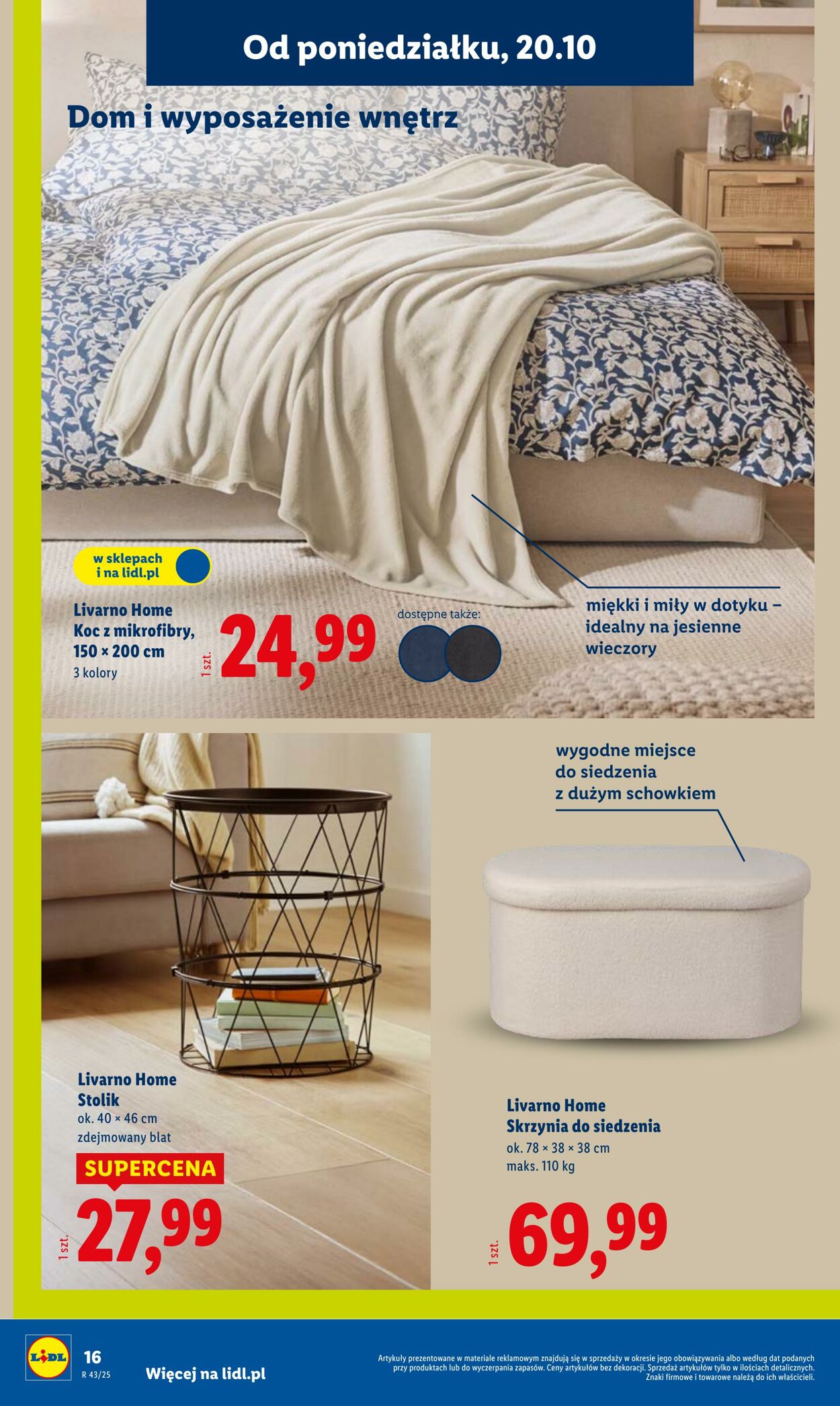 Gazetka Lidl 20.10.2025 - 25.10.2025