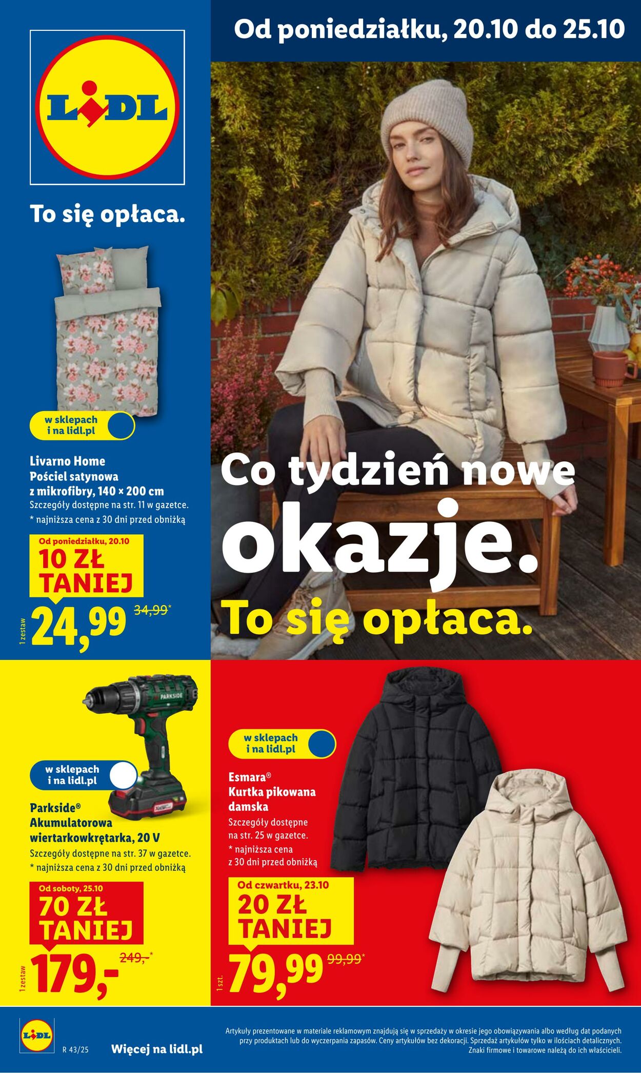 Gazetka Lidl 20.10.2025 - 25.10.2025