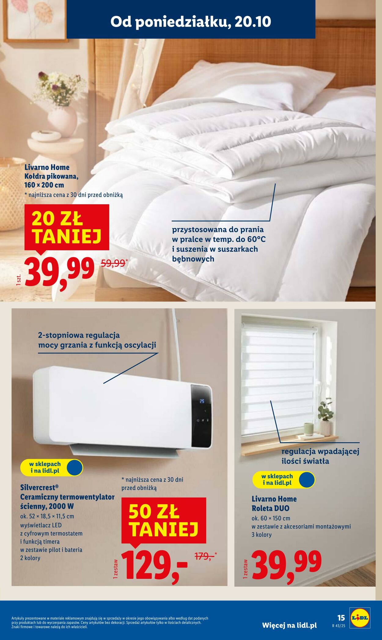 Gazetka Lidl 20.10.2025 - 25.10.2025