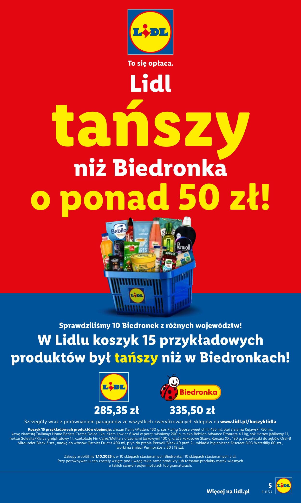Gazetka Lidl 20.10.2025 - 25.10.2025