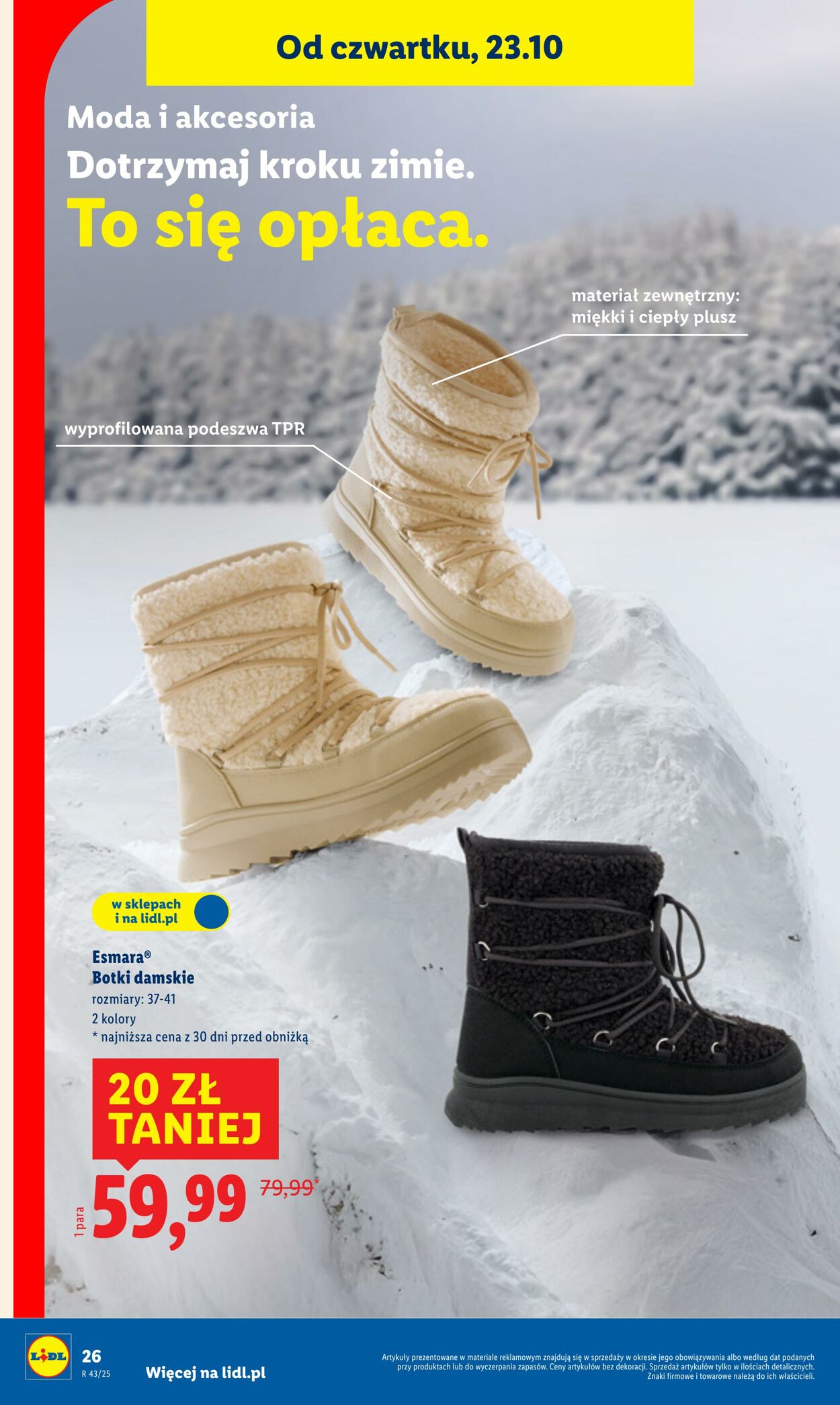 Gazetka Lidl 20.10.2025 - 25.10.2025