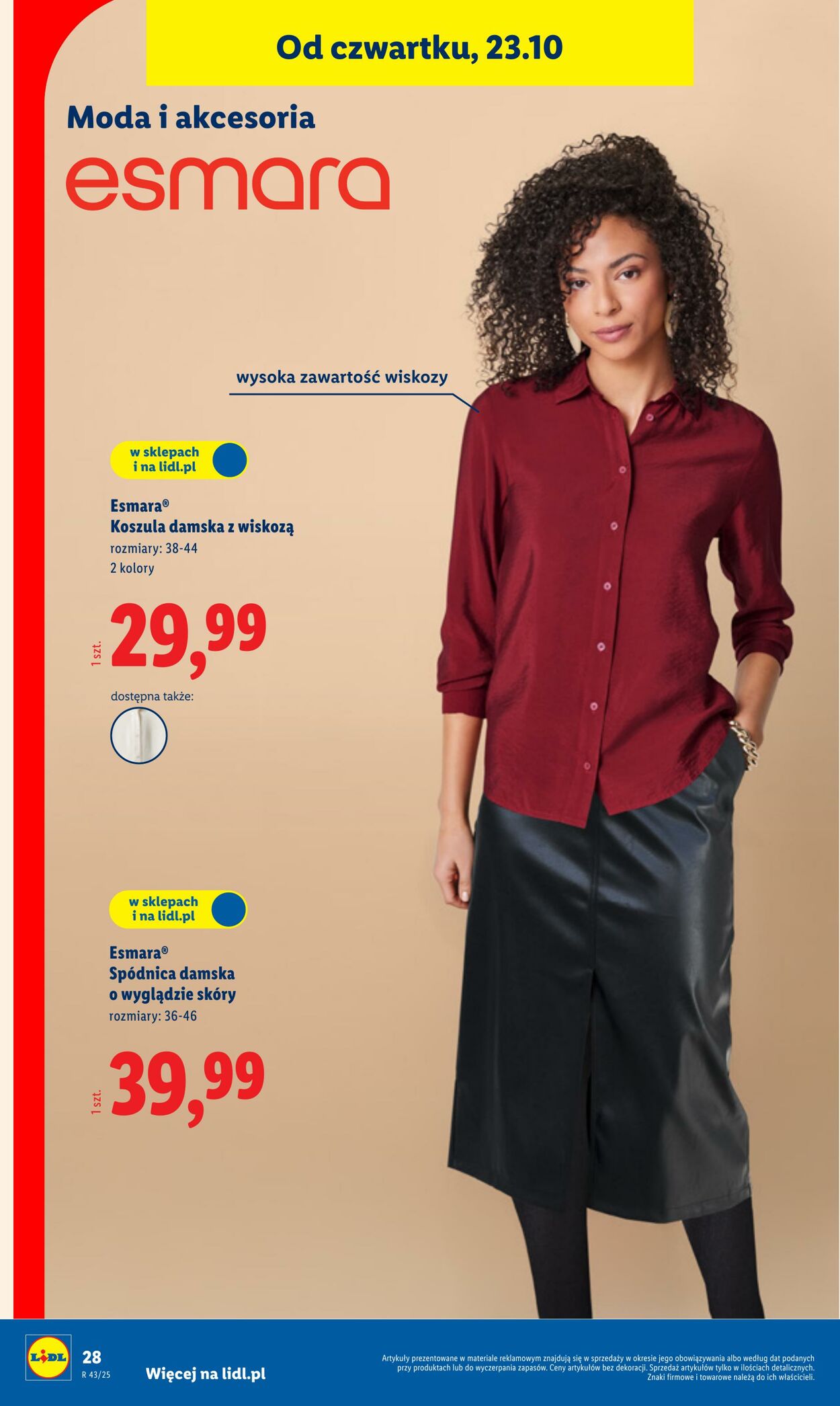 Gazetka Lidl 20.10.2025 - 25.10.2025