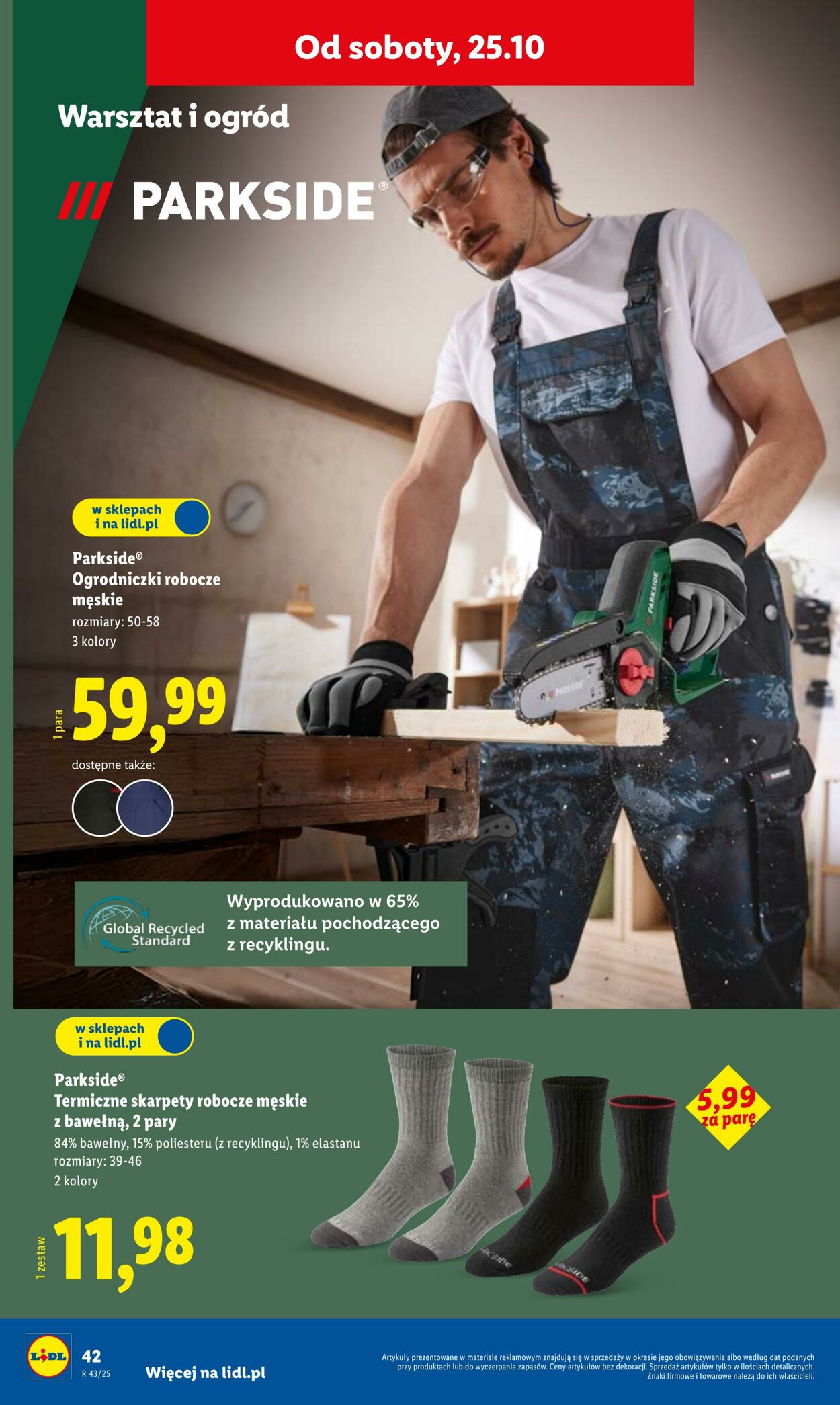 Gazetka Lidl 20.10.2025 - 25.10.2025