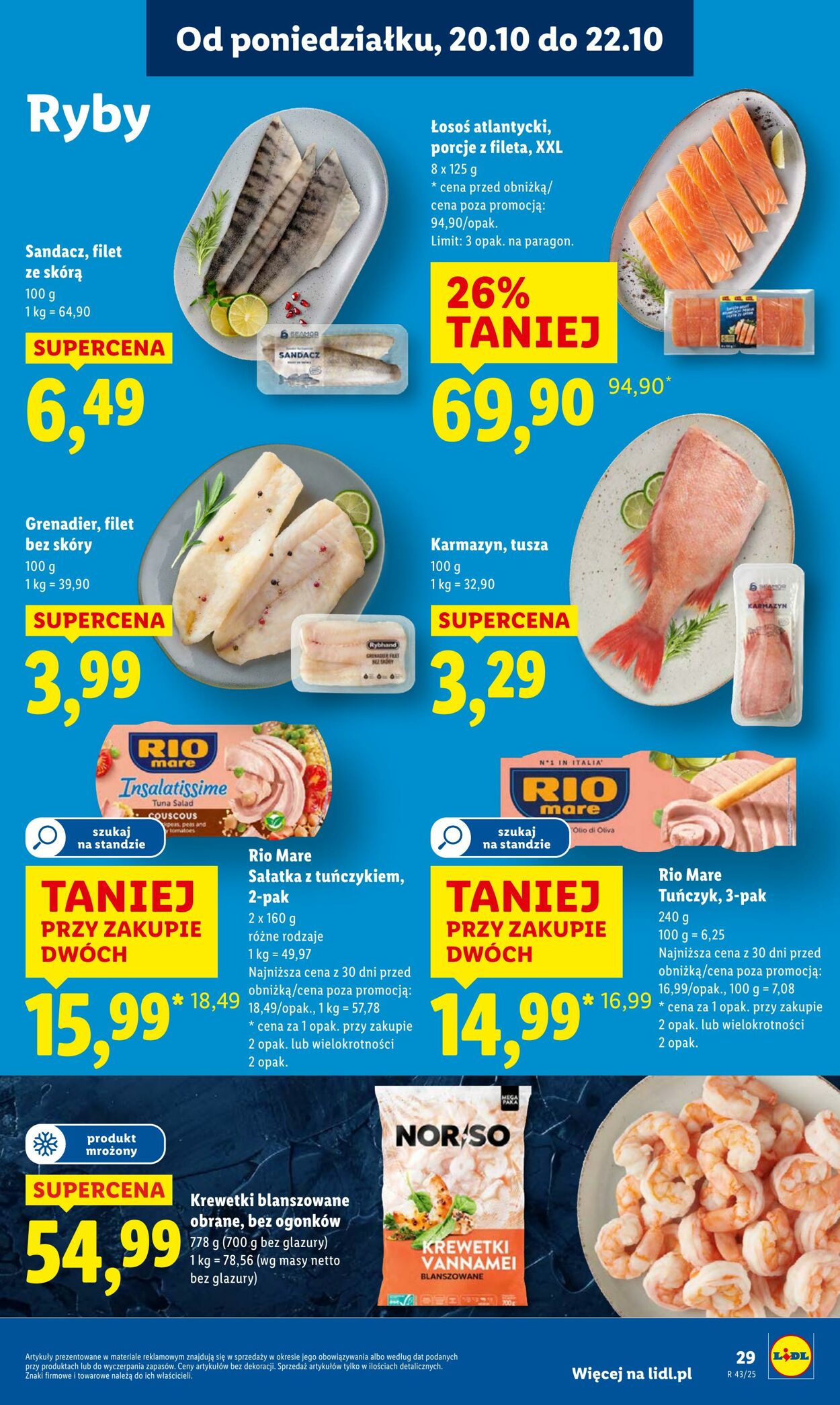 Gazetka Lidl 20.10.2025 - 22.10.2025