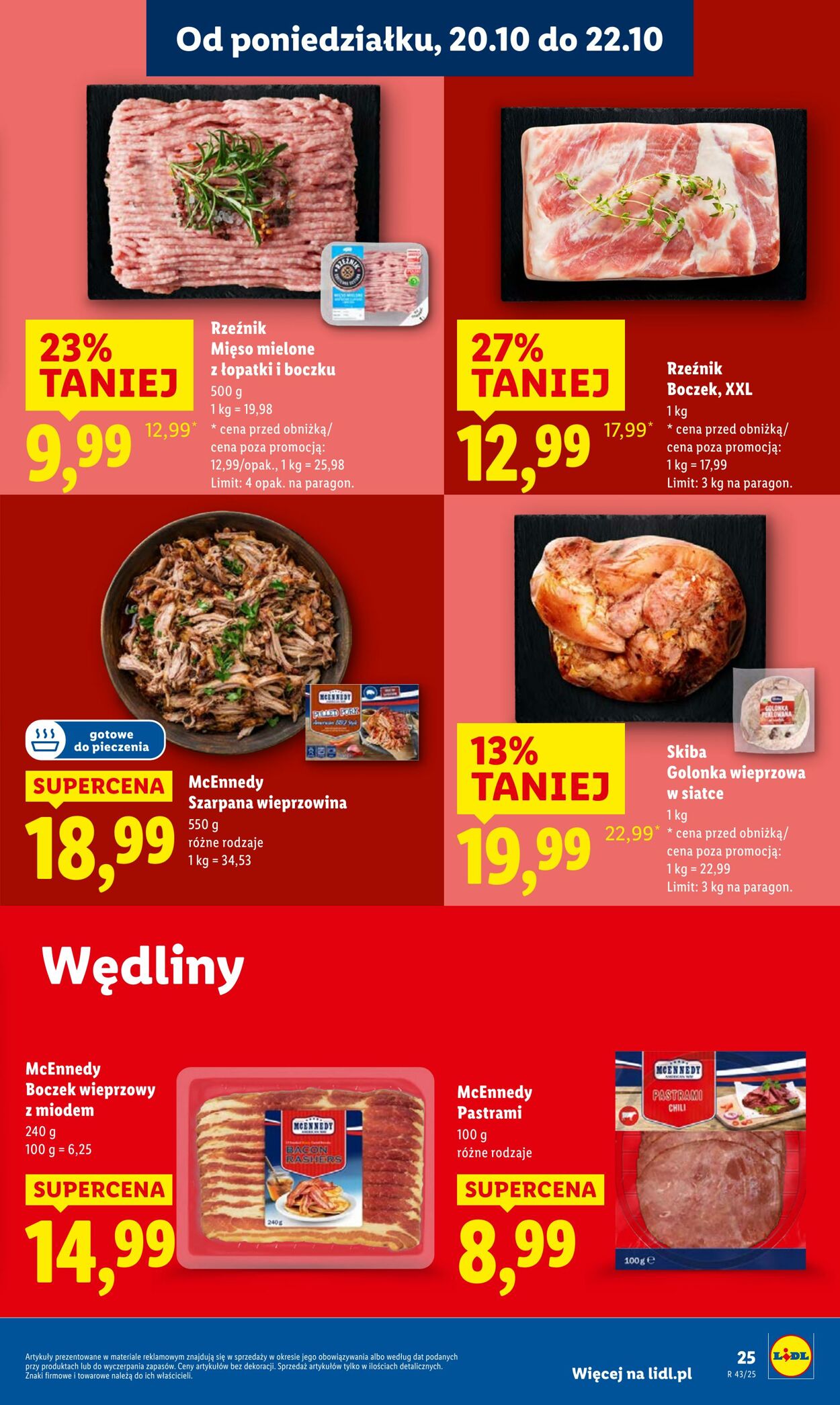 Gazetka Lidl 20.10.2025 - 22.10.2025