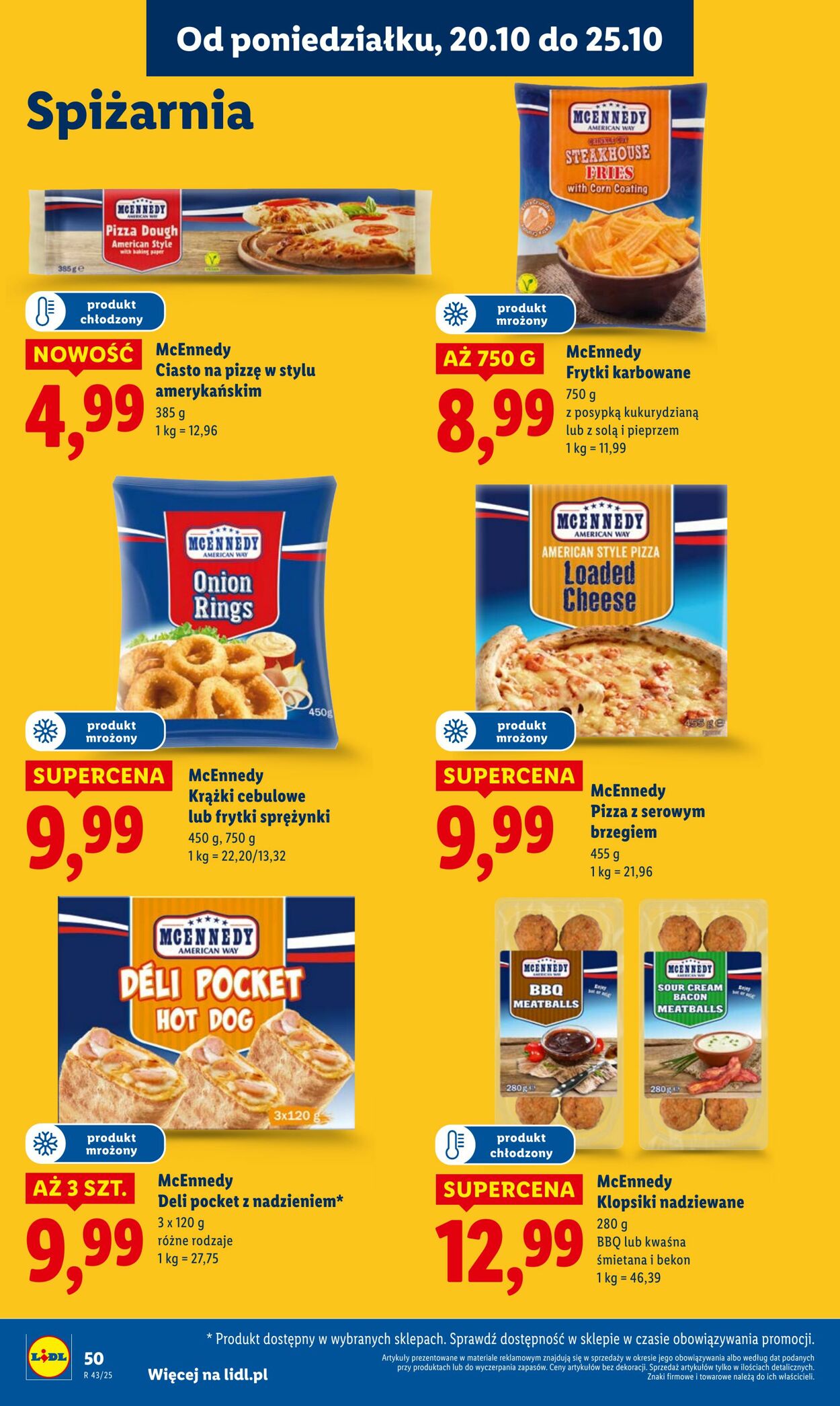 Gazetka Lidl 20.10.2025 - 22.10.2025