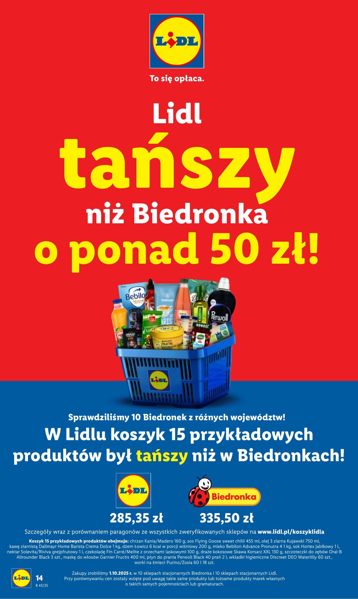 Gazetka Lidl 20.10.2025 - 22.10.2025