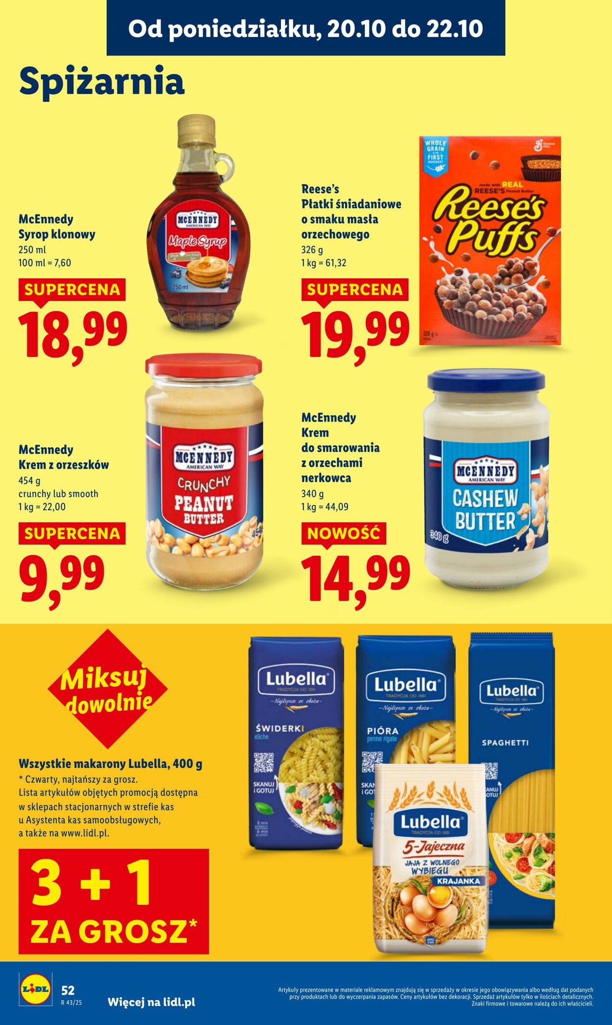 Gazetka Lidl 20.10.2025 - 22.10.2025