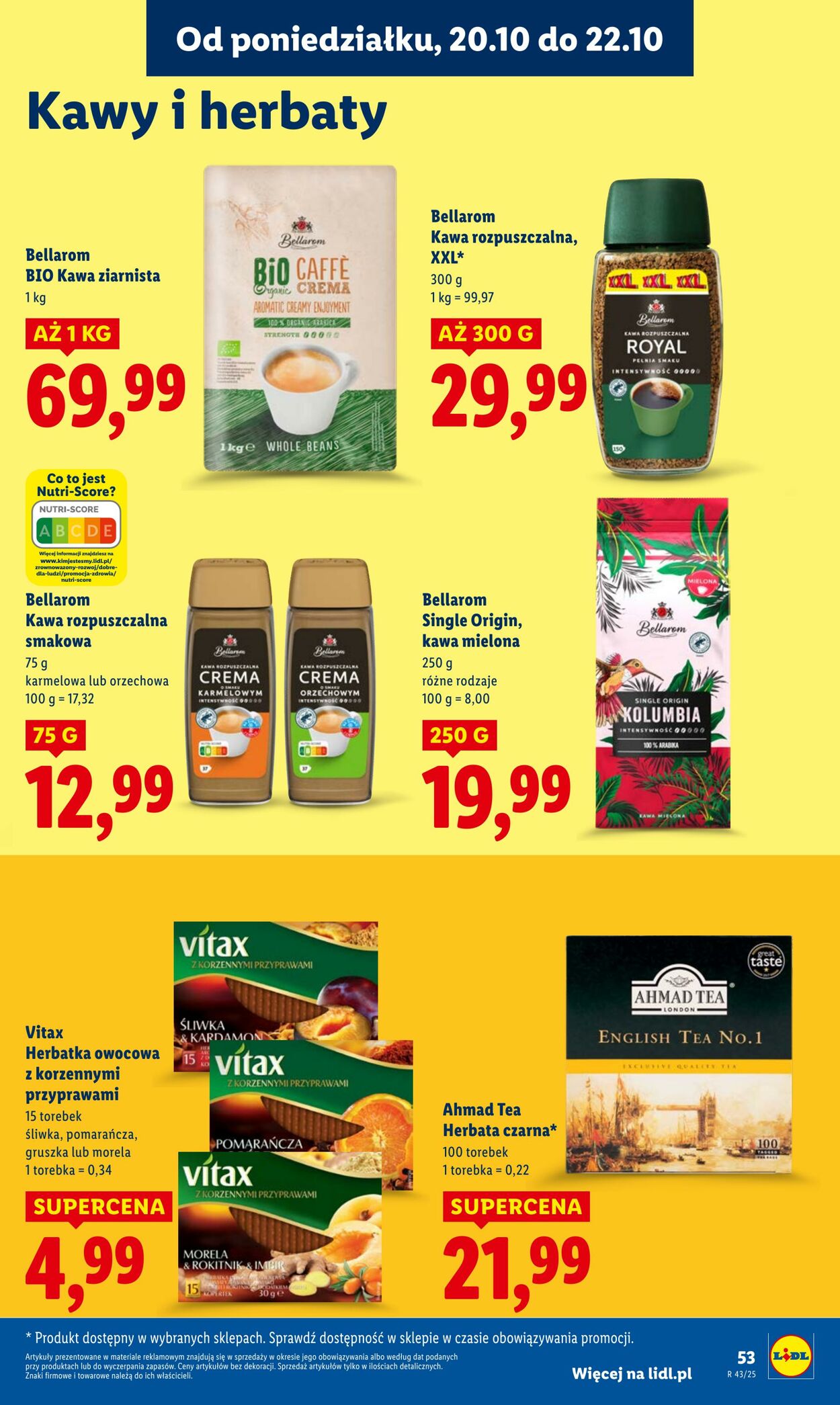 Gazetka Lidl 20.10.2025 - 22.10.2025