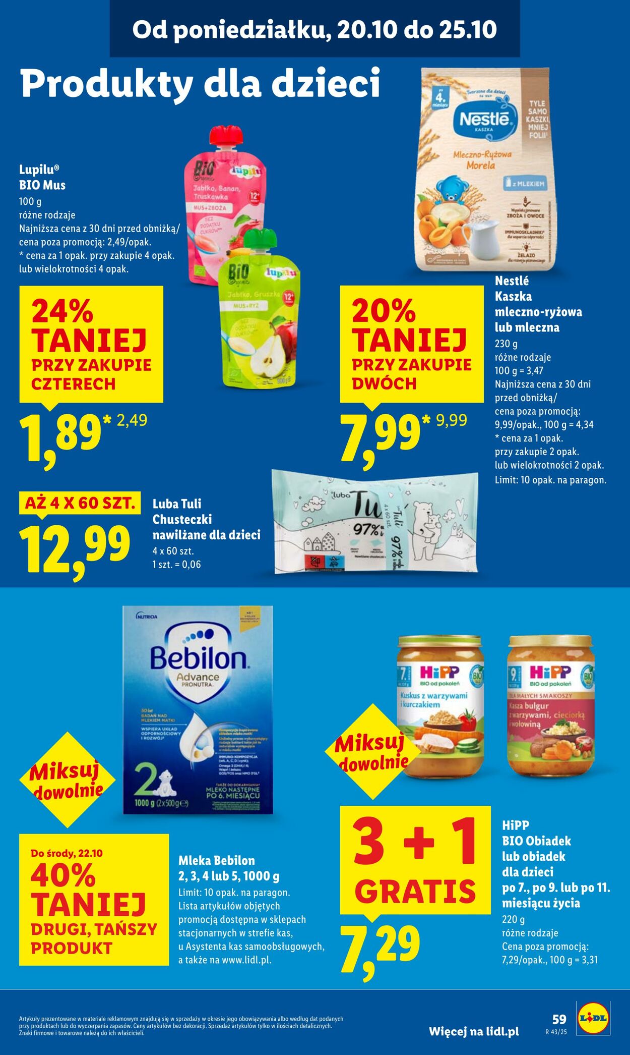 Gazetka Lidl 20.10.2025 - 22.10.2025