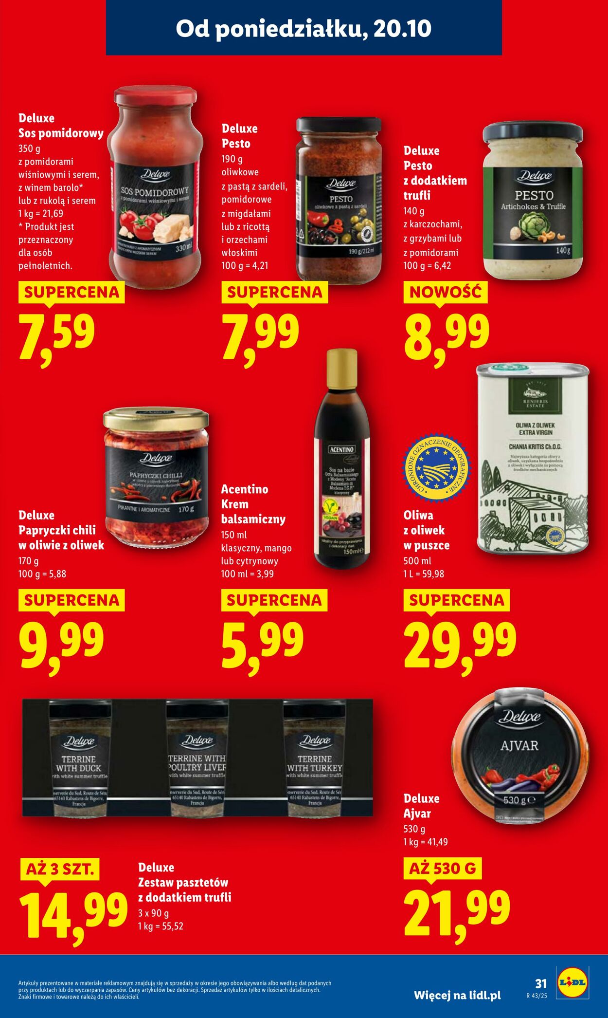 Gazetka Lidl 20.10.2025 - 22.10.2025