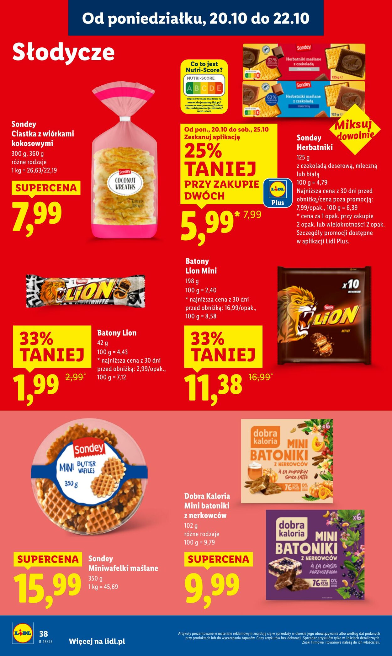 Gazetka Lidl 20.10.2025 - 22.10.2025