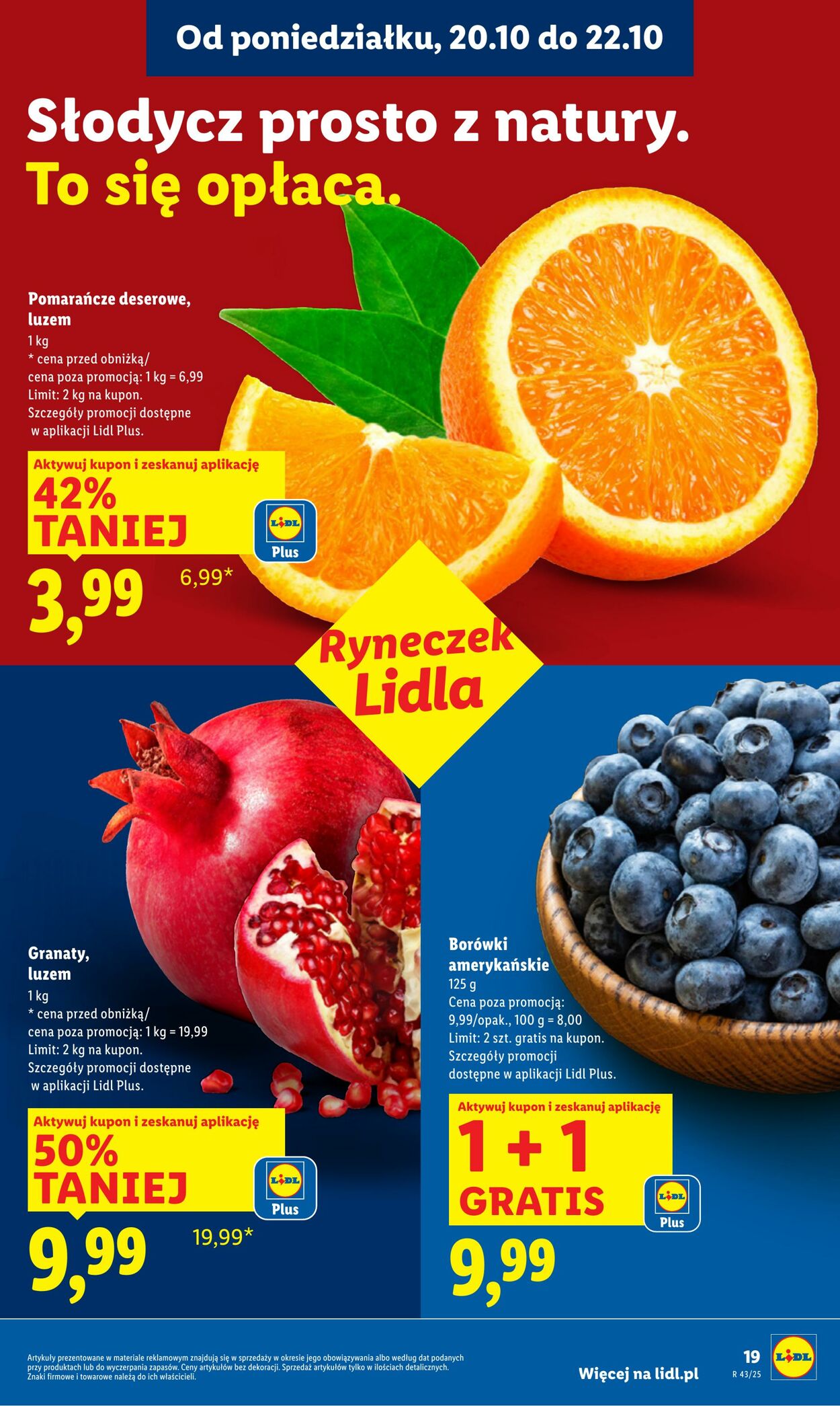 Gazetka Lidl 20.10.2025 - 22.10.2025