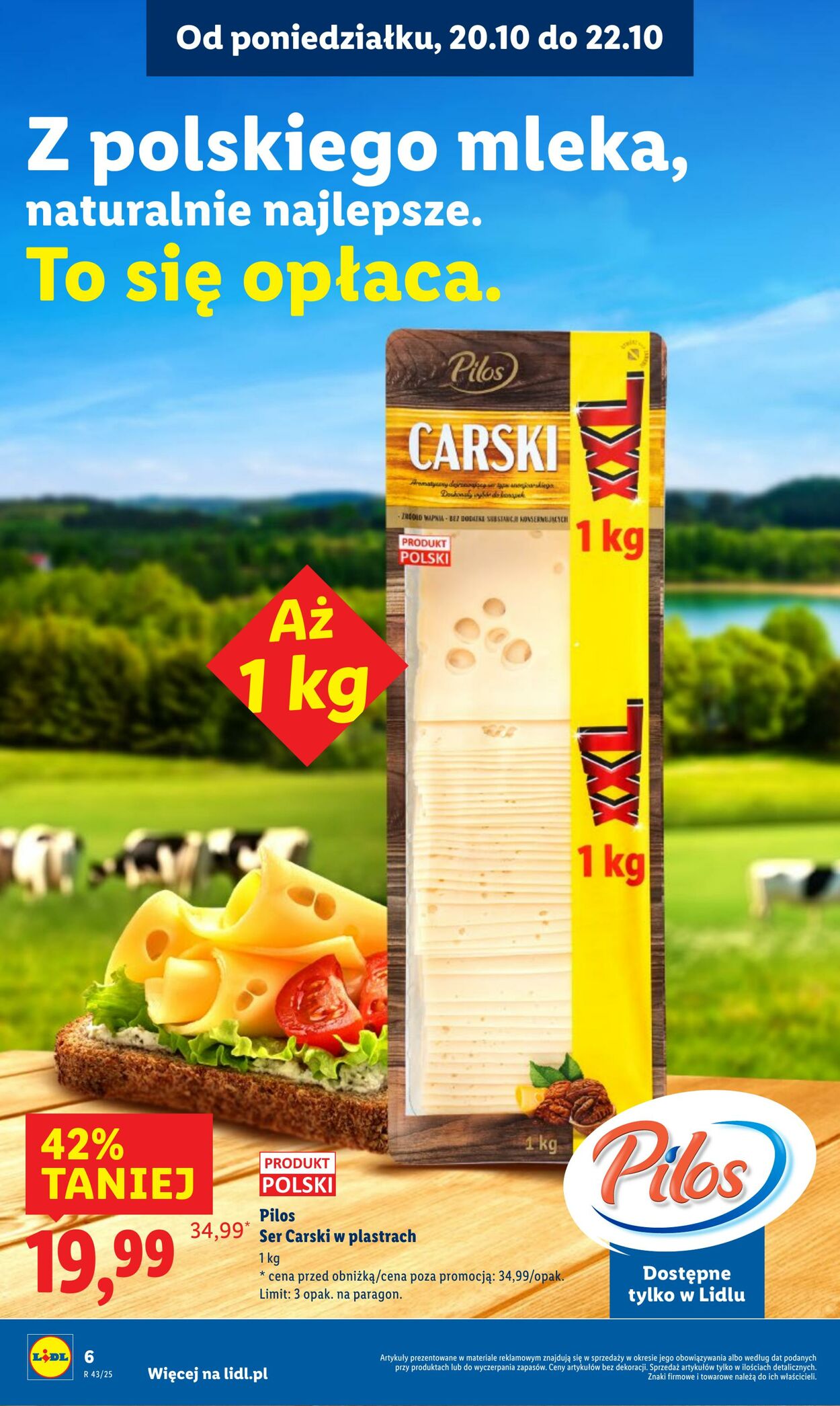 Gazetka Lidl 20.10.2025 - 22.10.2025