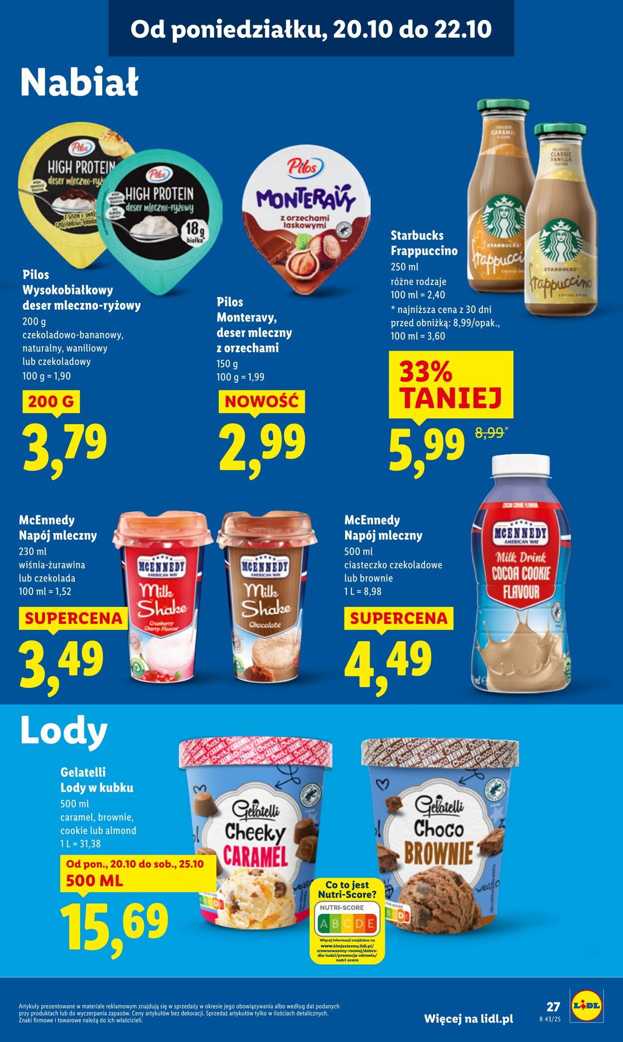 Gazetka Lidl 20.10.2025 - 22.10.2025