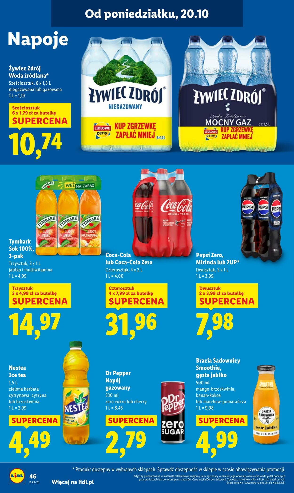 Gazetka Lidl 20.10.2025 - 22.10.2025