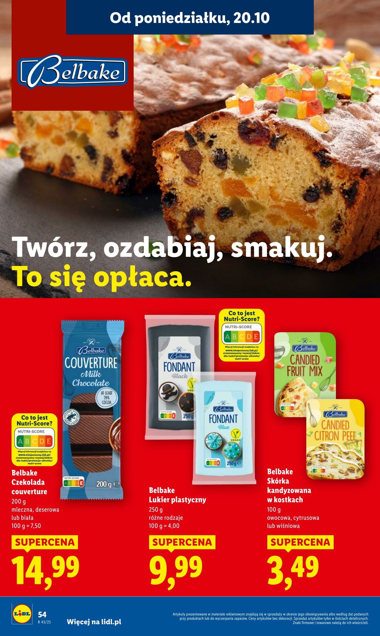 Gazetka Lidl 20.10.2025 - 22.10.2025
