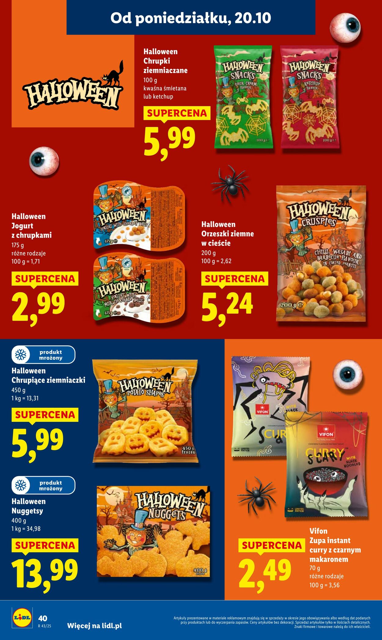 Gazetka Lidl 20.10.2025 - 22.10.2025