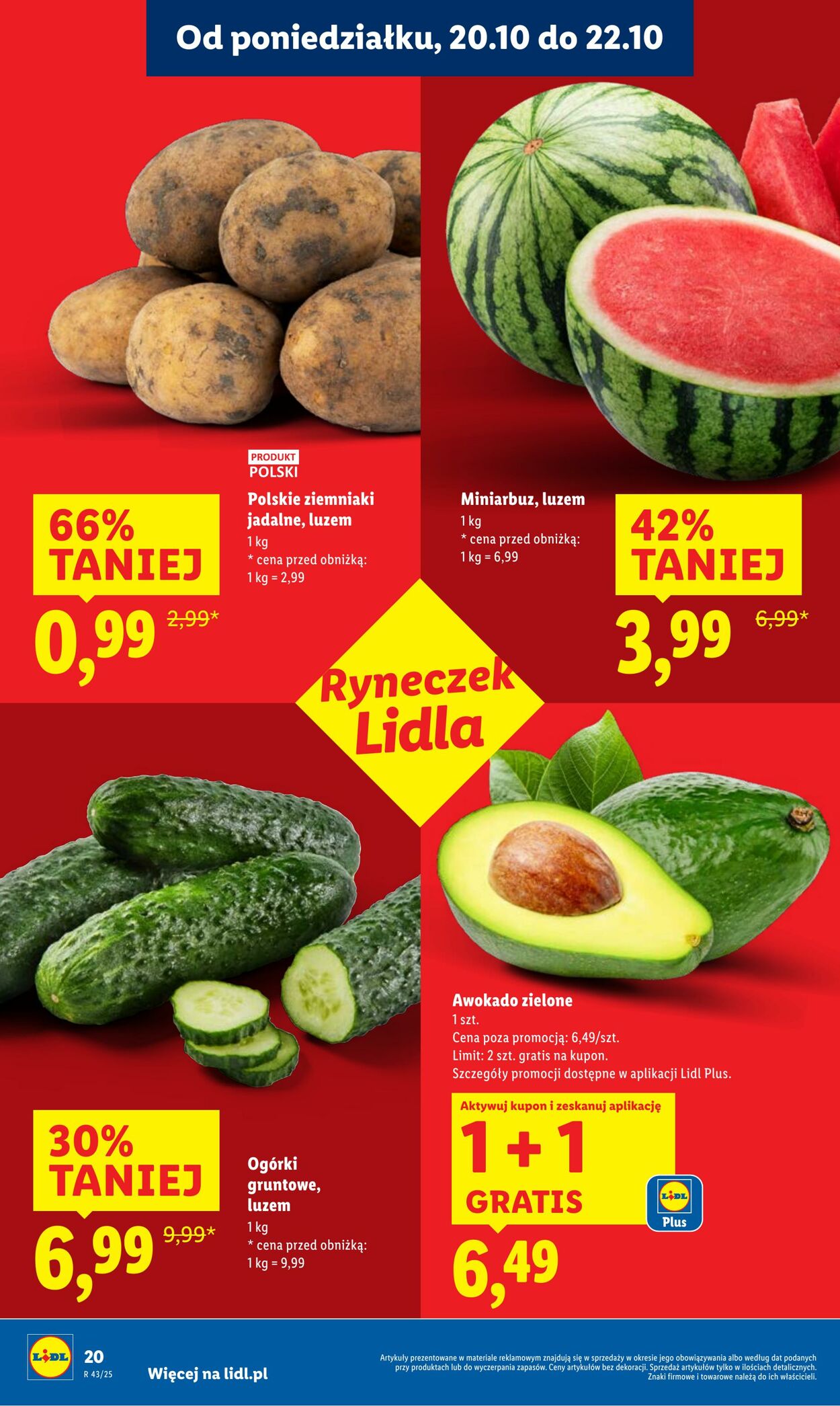 Gazetka Lidl 20.10.2025 - 22.10.2025