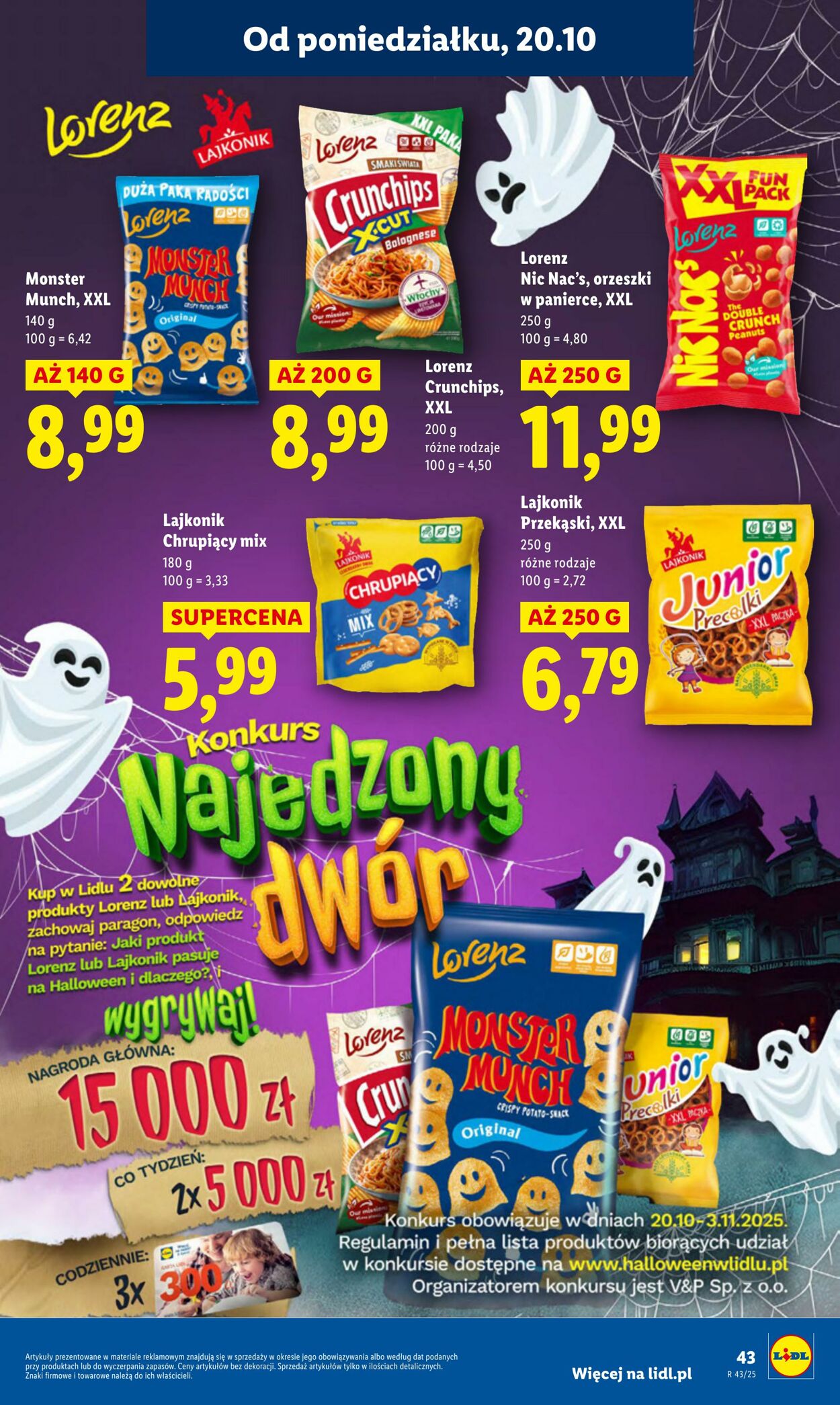 Gazetka Lidl 20.10.2025 - 22.10.2025
