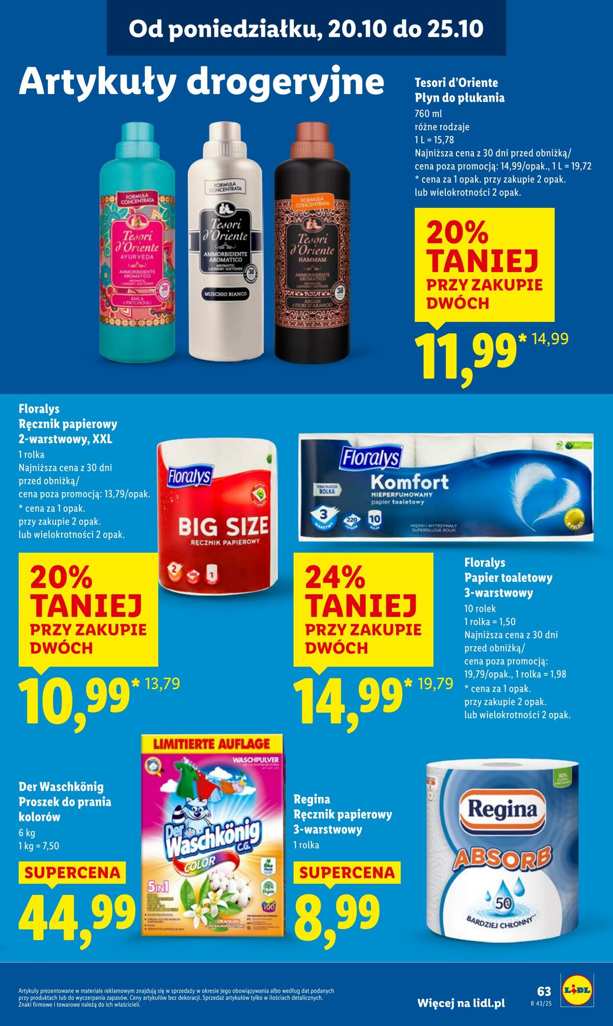 Gazetka Lidl 20.10.2025 - 22.10.2025