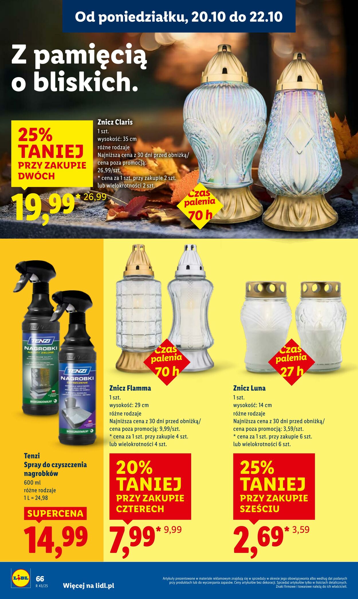 Gazetka Lidl 20.10.2025 - 22.10.2025