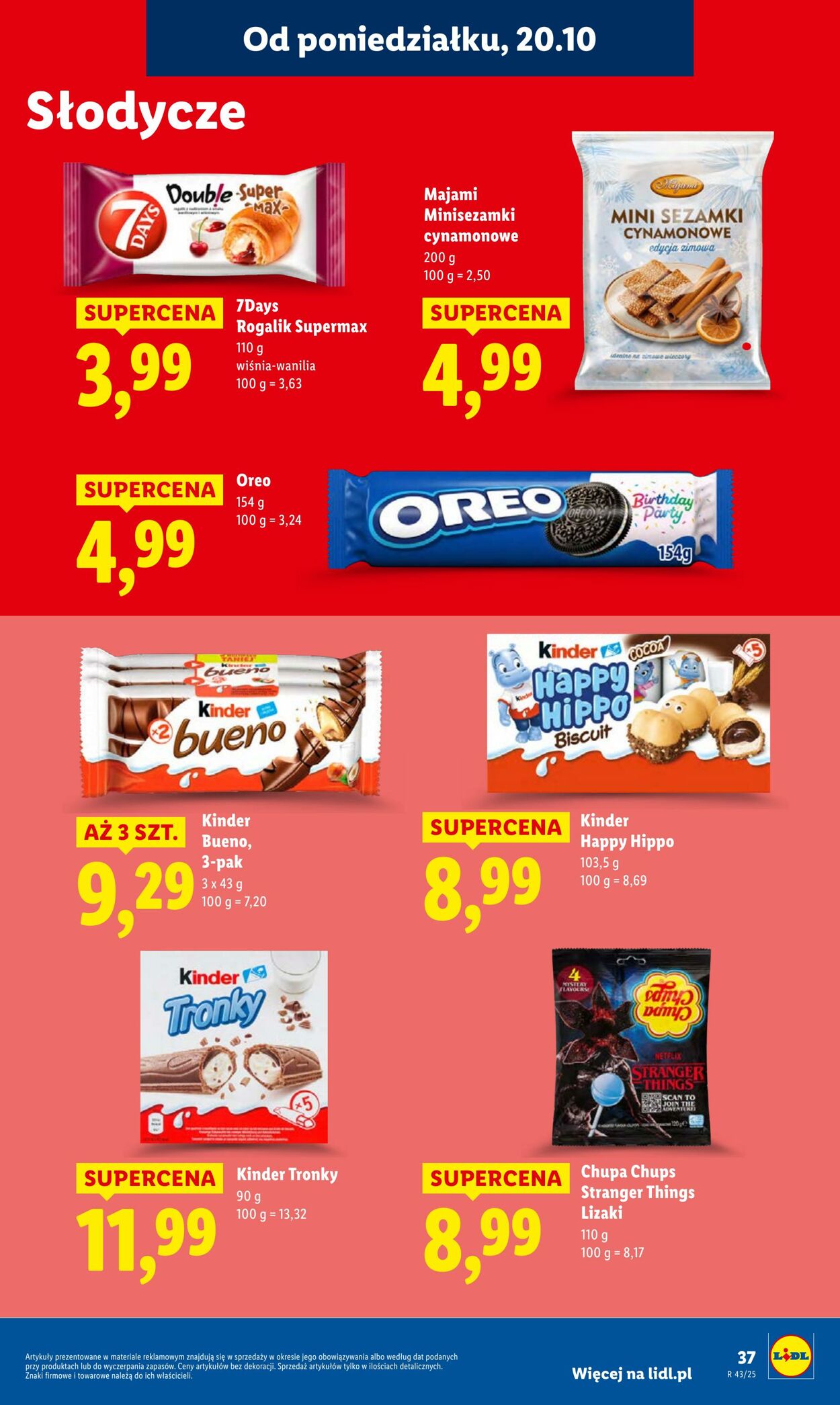 Gazetka Lidl 20.10.2025 - 22.10.2025