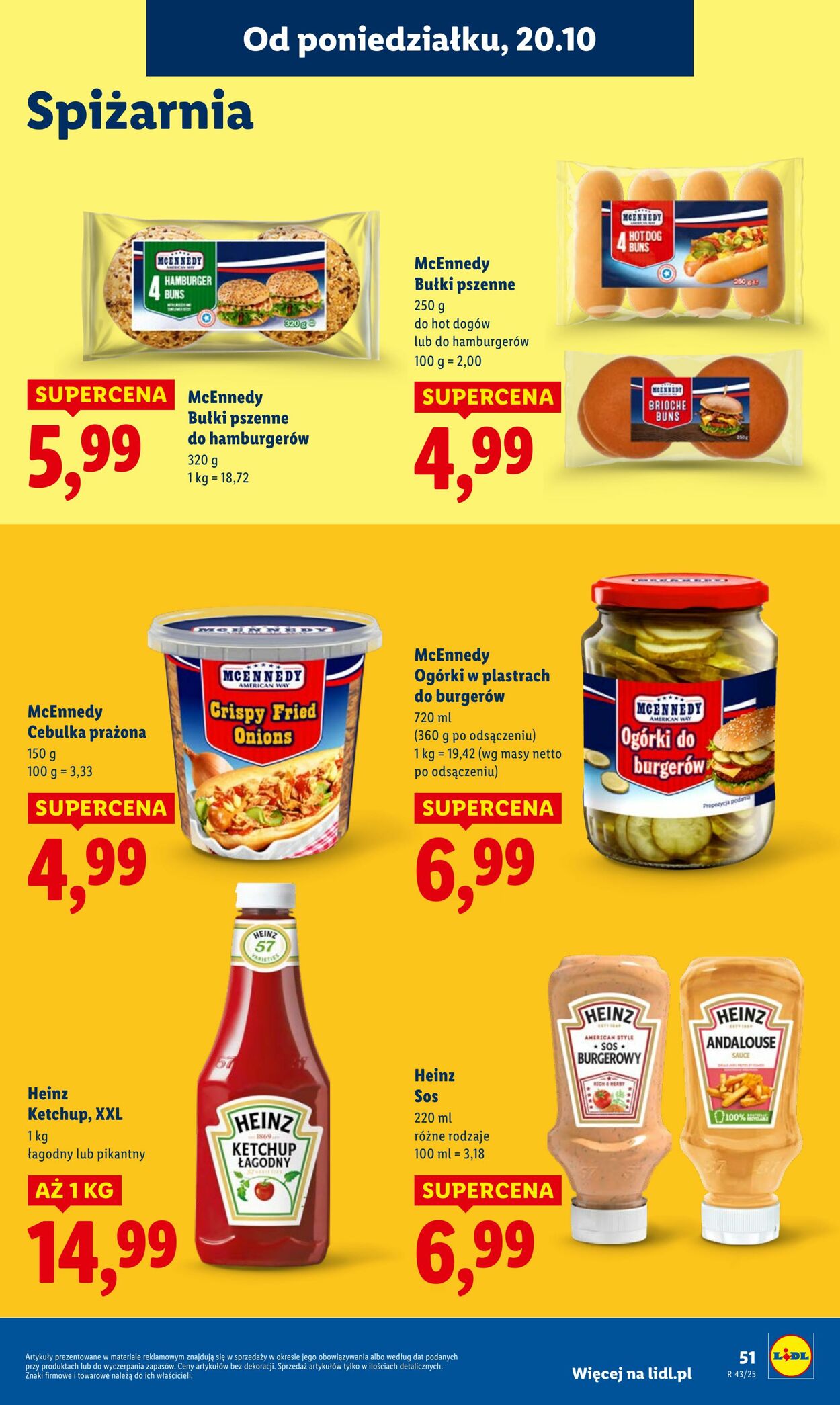 Gazetka Lidl 20.10.2025 - 22.10.2025