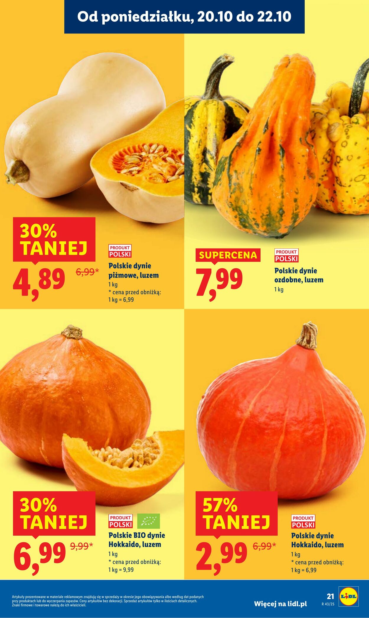 Gazetka Lidl 20.10.2025 - 22.10.2025