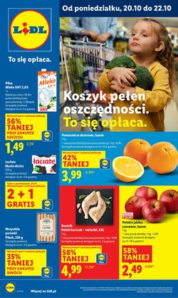 Gazetka Lidl 20.10.2025 - 22.10.2025