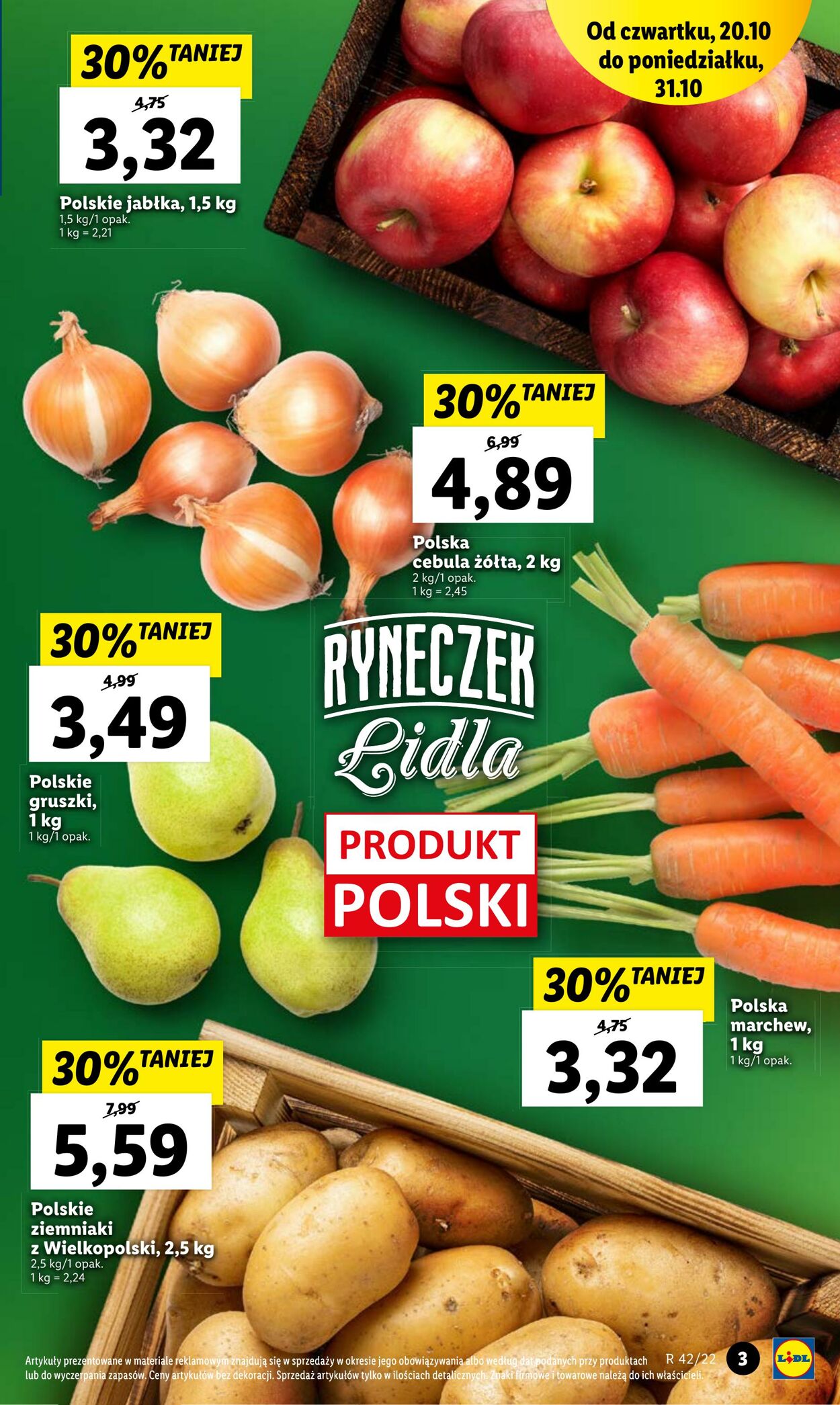 Gazetka Lidl 20.10.2022 - 22.10.2022