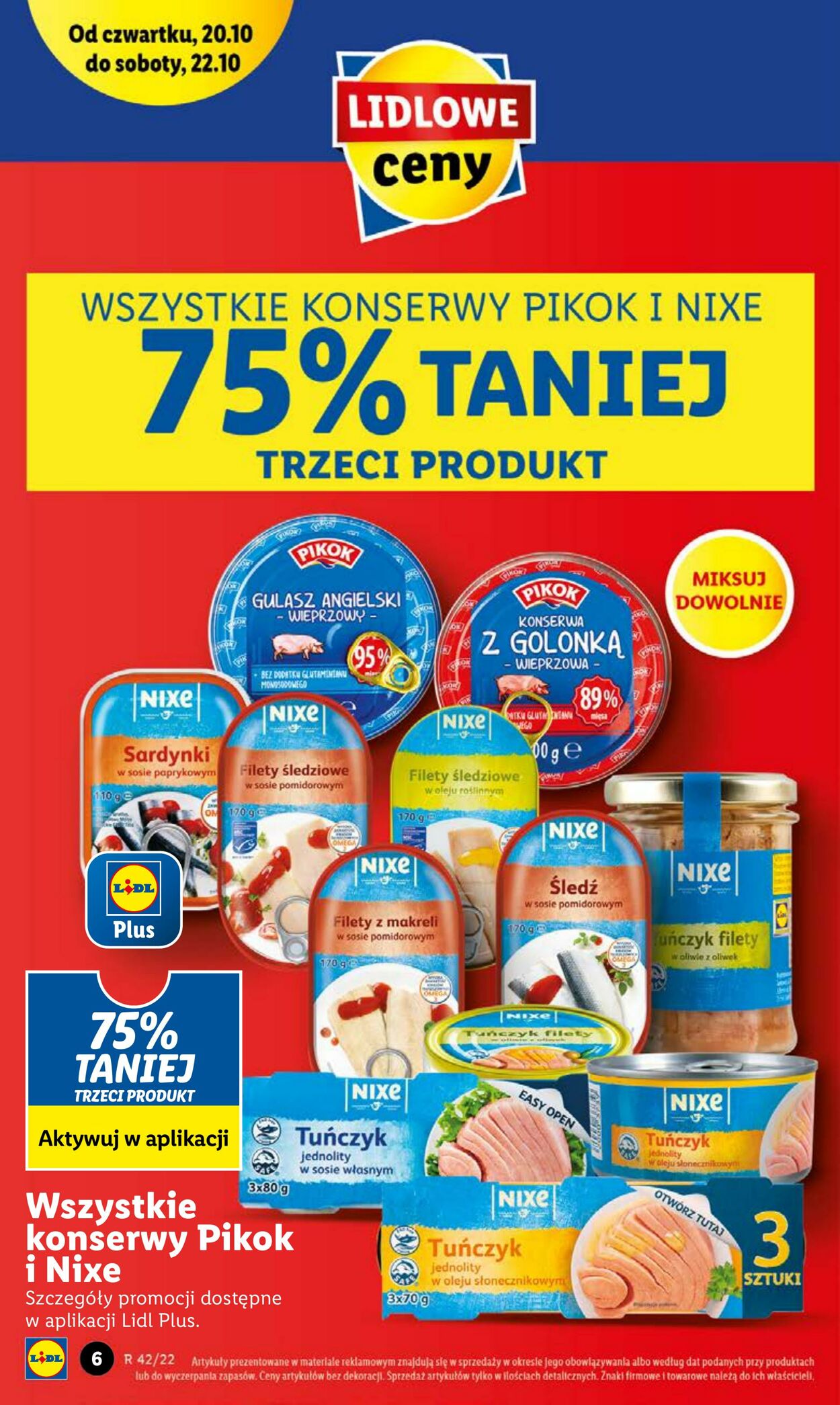 Gazetka Lidl 20.10.2022 - 22.10.2022