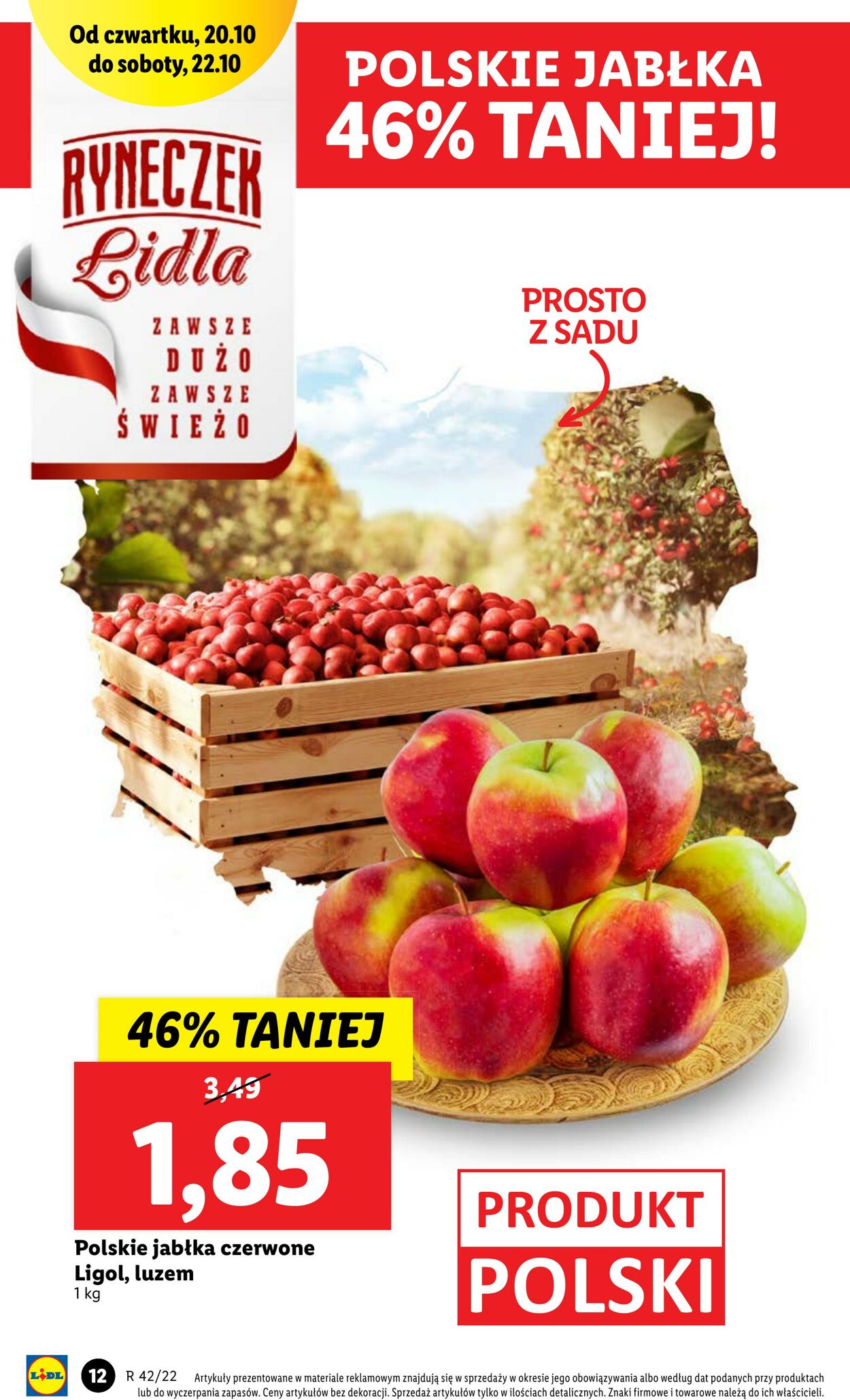 Gazetka Lidl 20.10.2022 - 22.10.2022