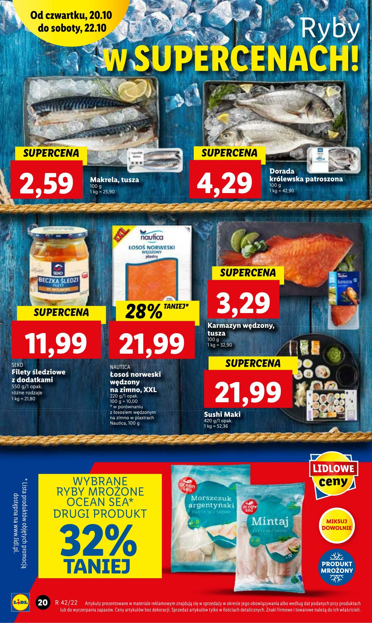 Gazetka Lidl 20.10.2022 - 22.10.2022