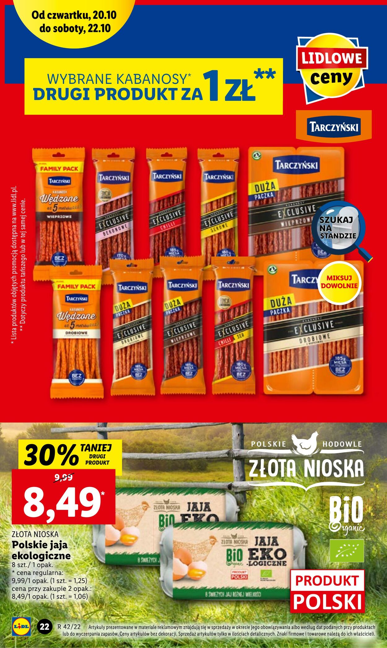 Gazetka Lidl 20.10.2022 - 22.10.2022