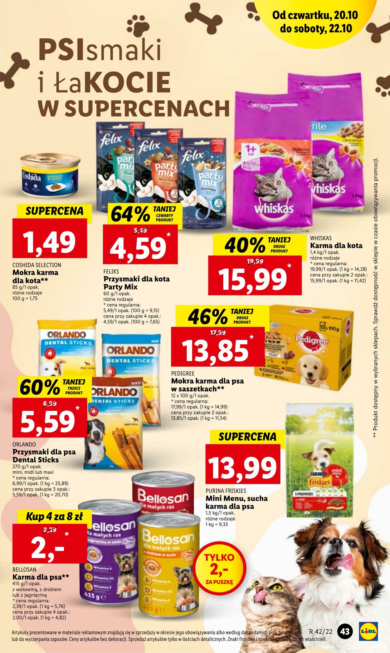 Gazetka Lidl 20.10.2022 - 22.10.2022