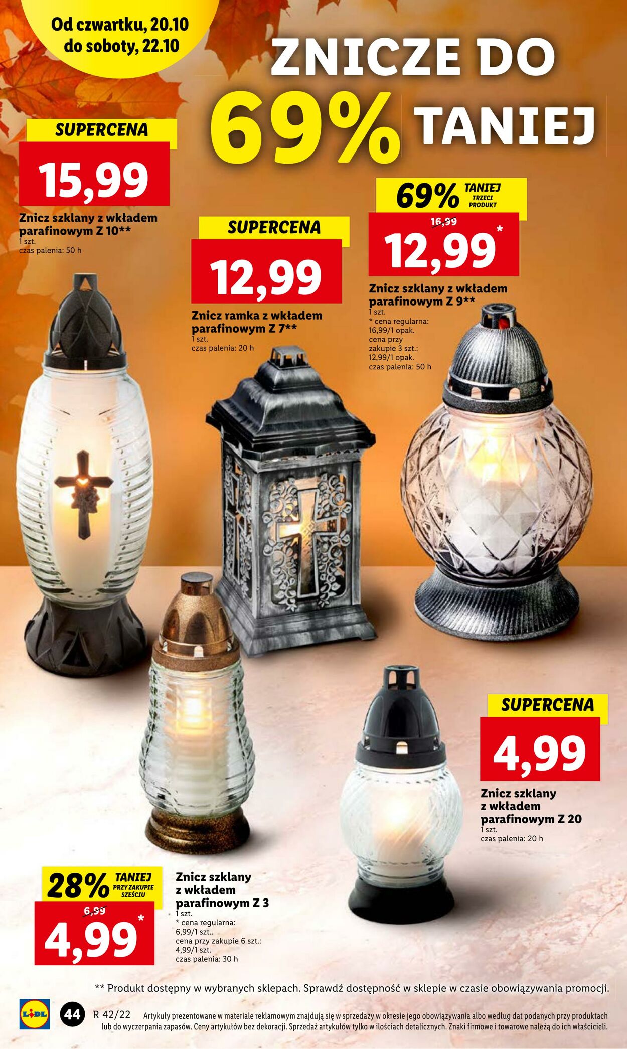 Gazetka Lidl 20.10.2022 - 22.10.2022