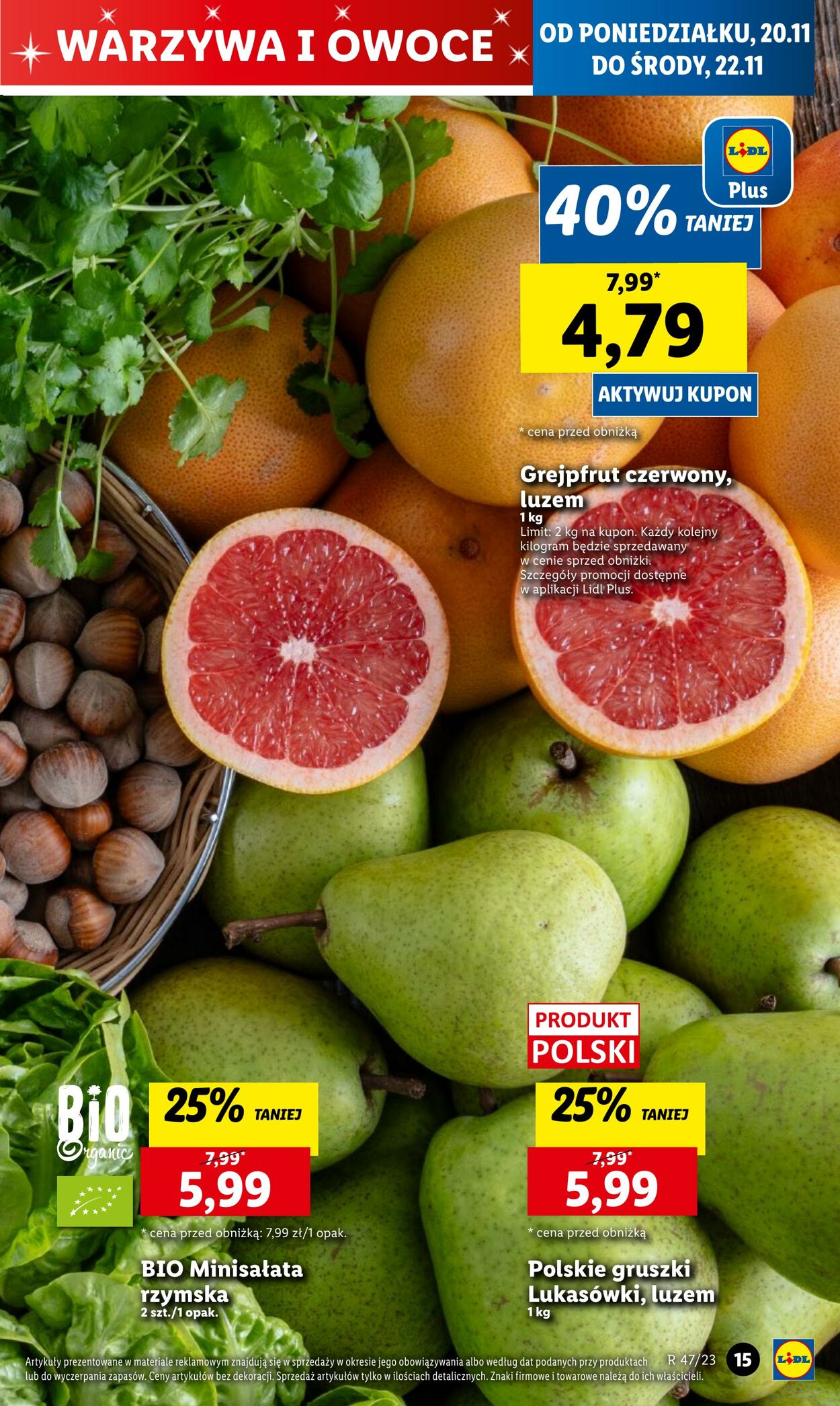 Gazetka Lidl 20.11.2023 - 22.11.2023